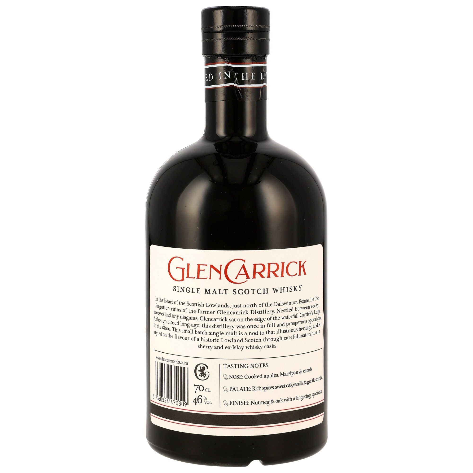 Glen Carrick 10 y.o. Single Malt Scotch Whisky - Sherry & Islay Casks Finish - (Claxtons)