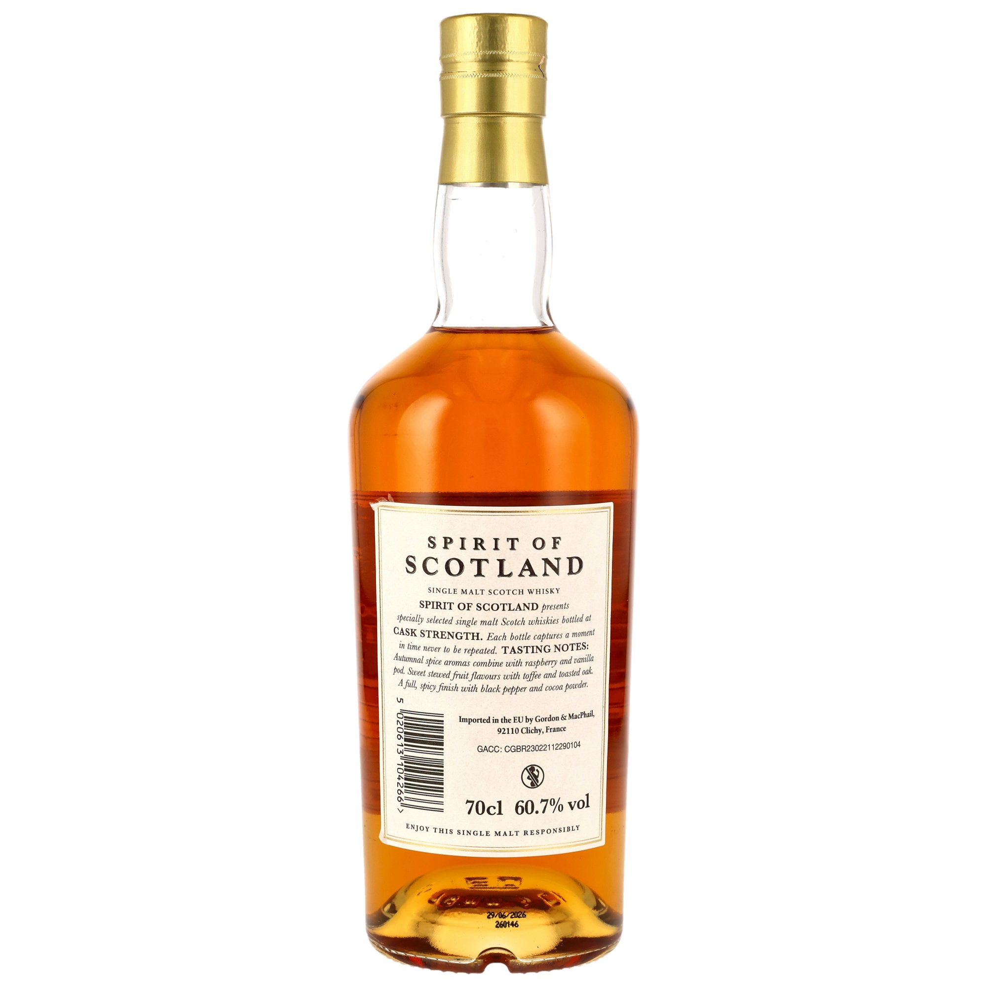 Bunnahabhain 2018/2026 - 7 y.o. - Refill Sherry Hogshead #201225 - G&M Spirit of Scotland