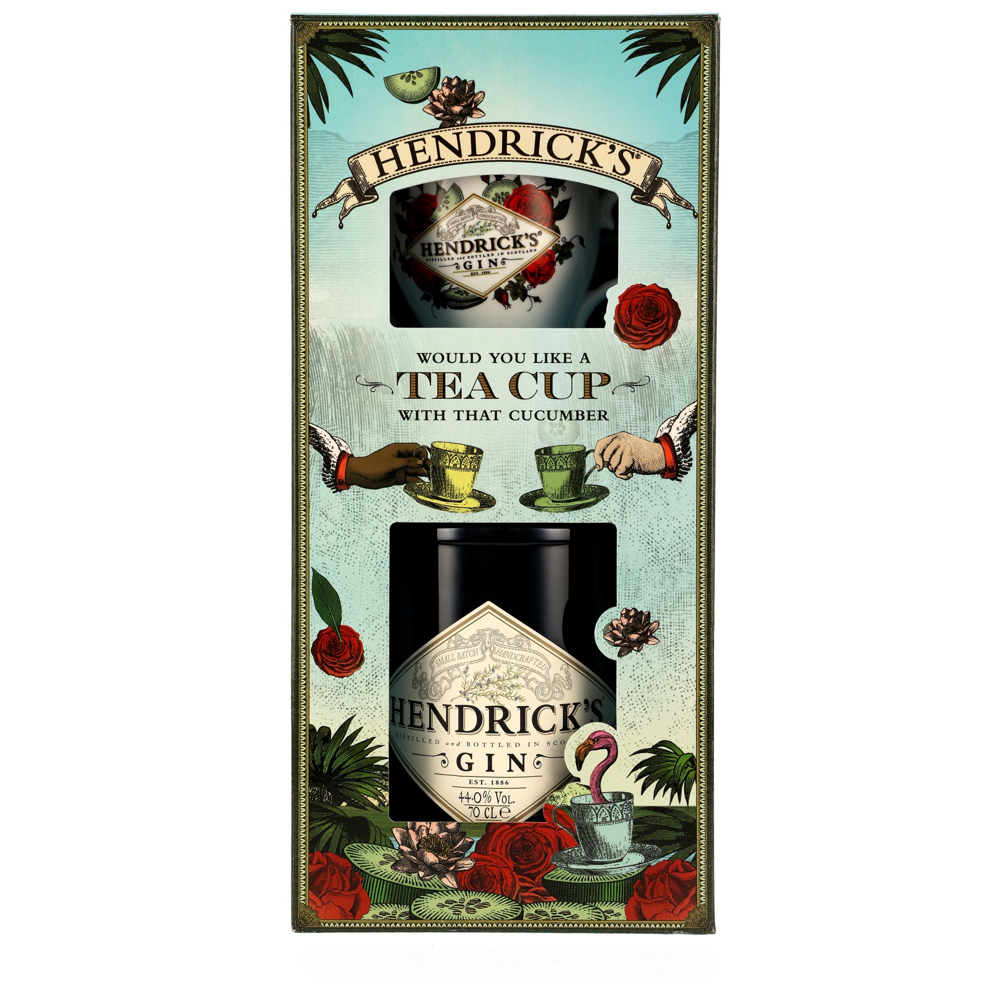 Hendricks Gin / Small Batch + Tea-Cup