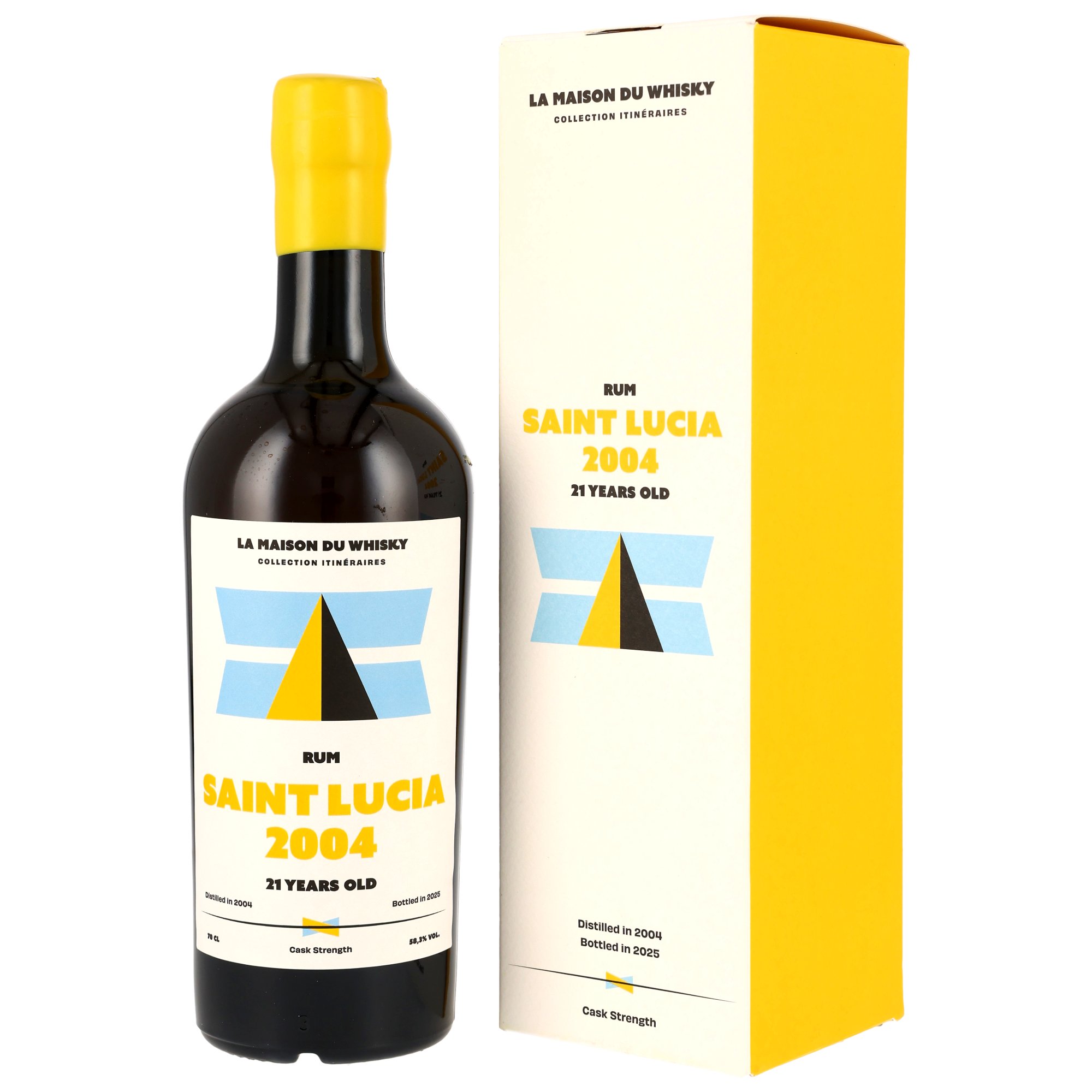 Saint Lucia 2004/20205 - 21 y.o. - ex-Rum Barrel #SL04VD01 - Flag Series