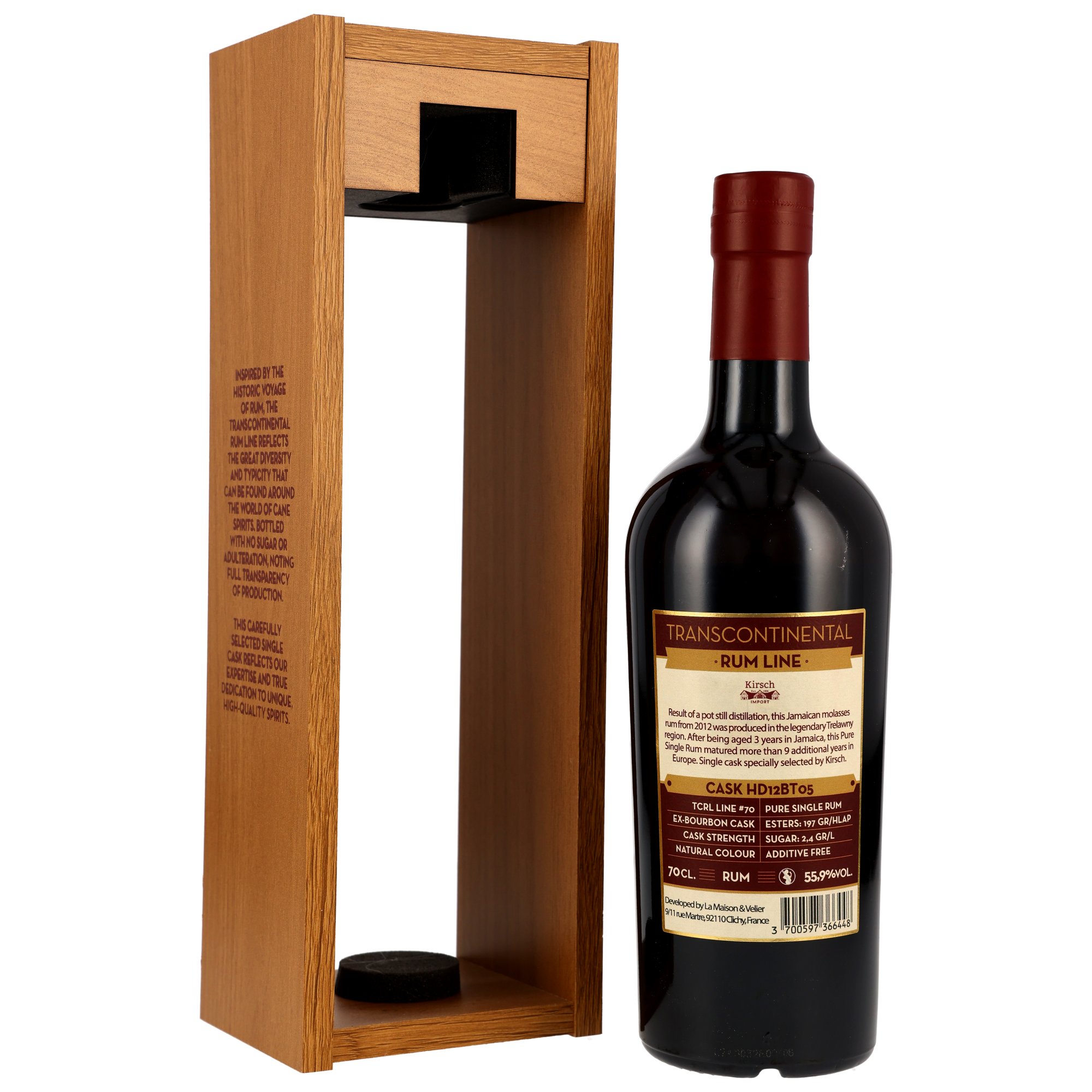 Jamaica HD 2012/2024 - 12 y.o. - Transcontinental Rum Line - KIRSCH