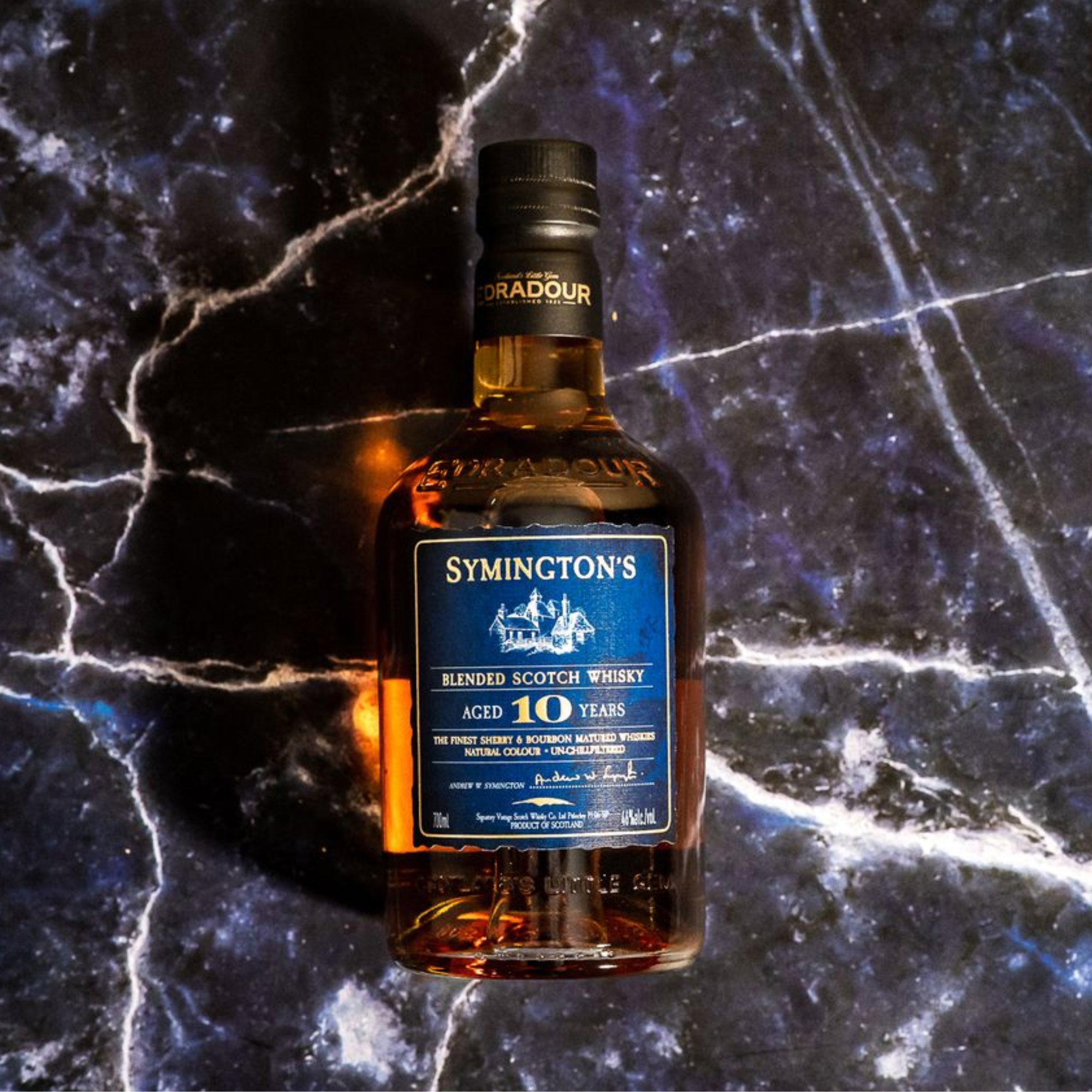 Symingtons Blended Scotch Whisky - 10 y.o. - Sherry & Bourbon Casks - Signatory