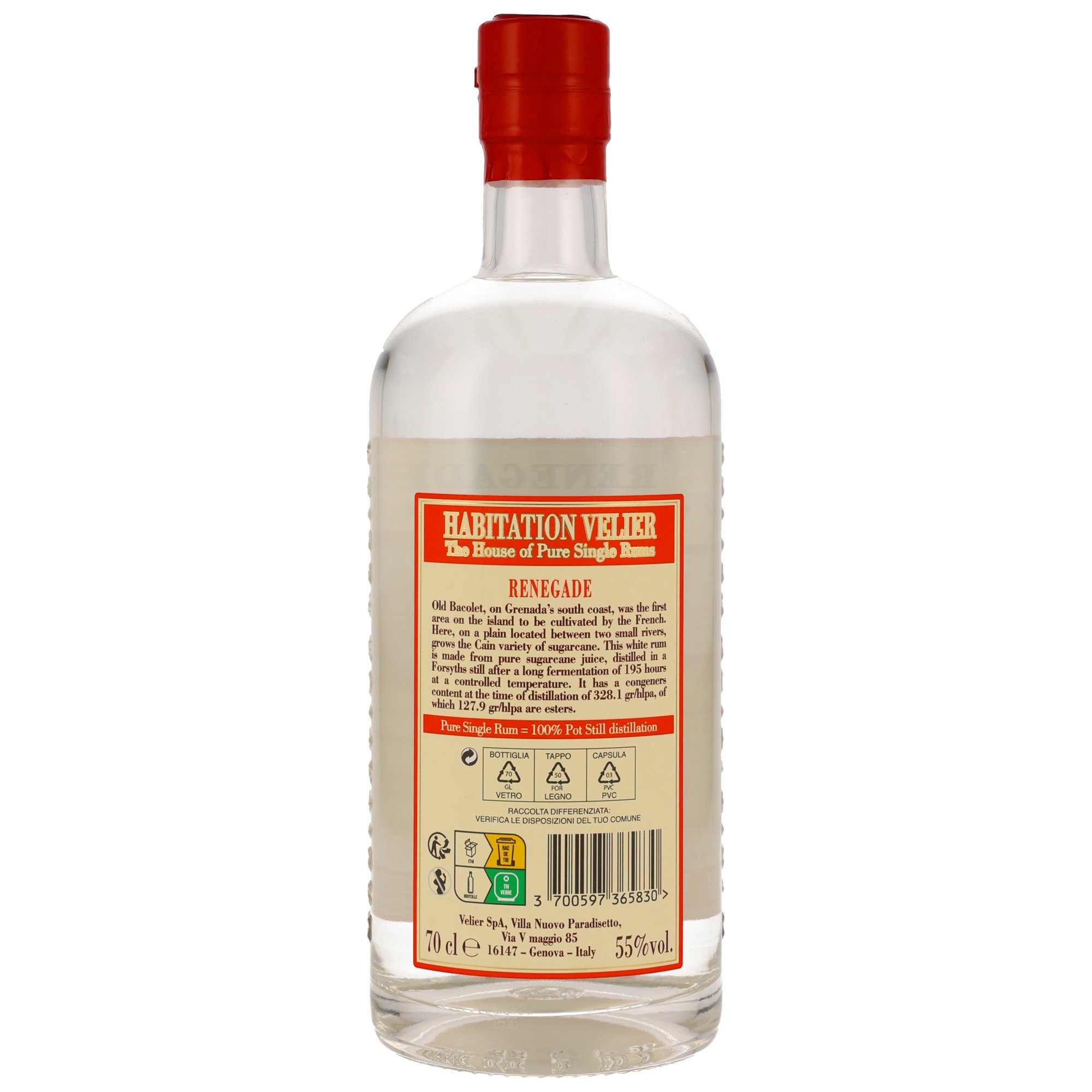 Renegade White 2025 - Grenada Pure Single Rum - Habitation Velier
