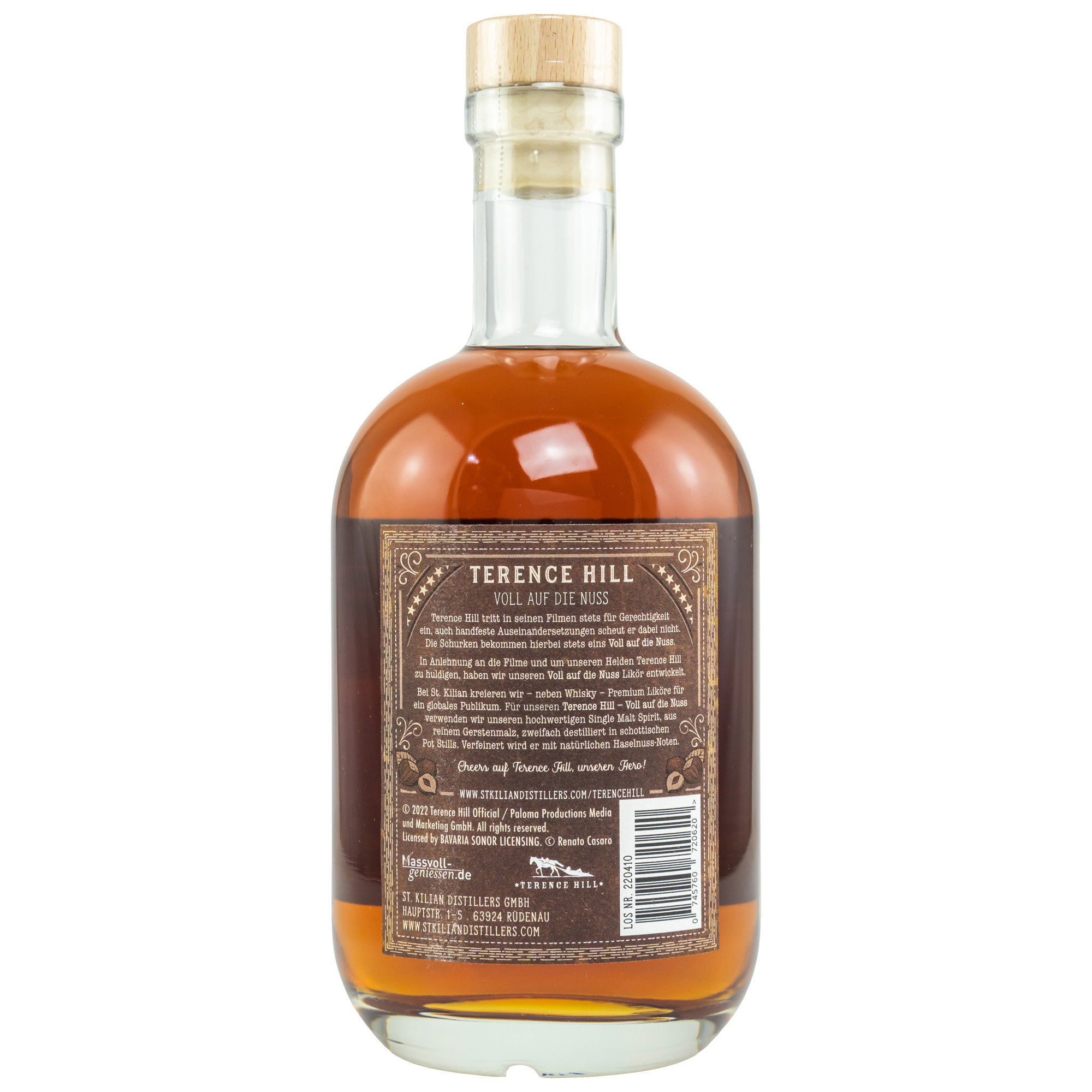 Terence Hill The Hero Voll auf die Nuss Haselnusslikör