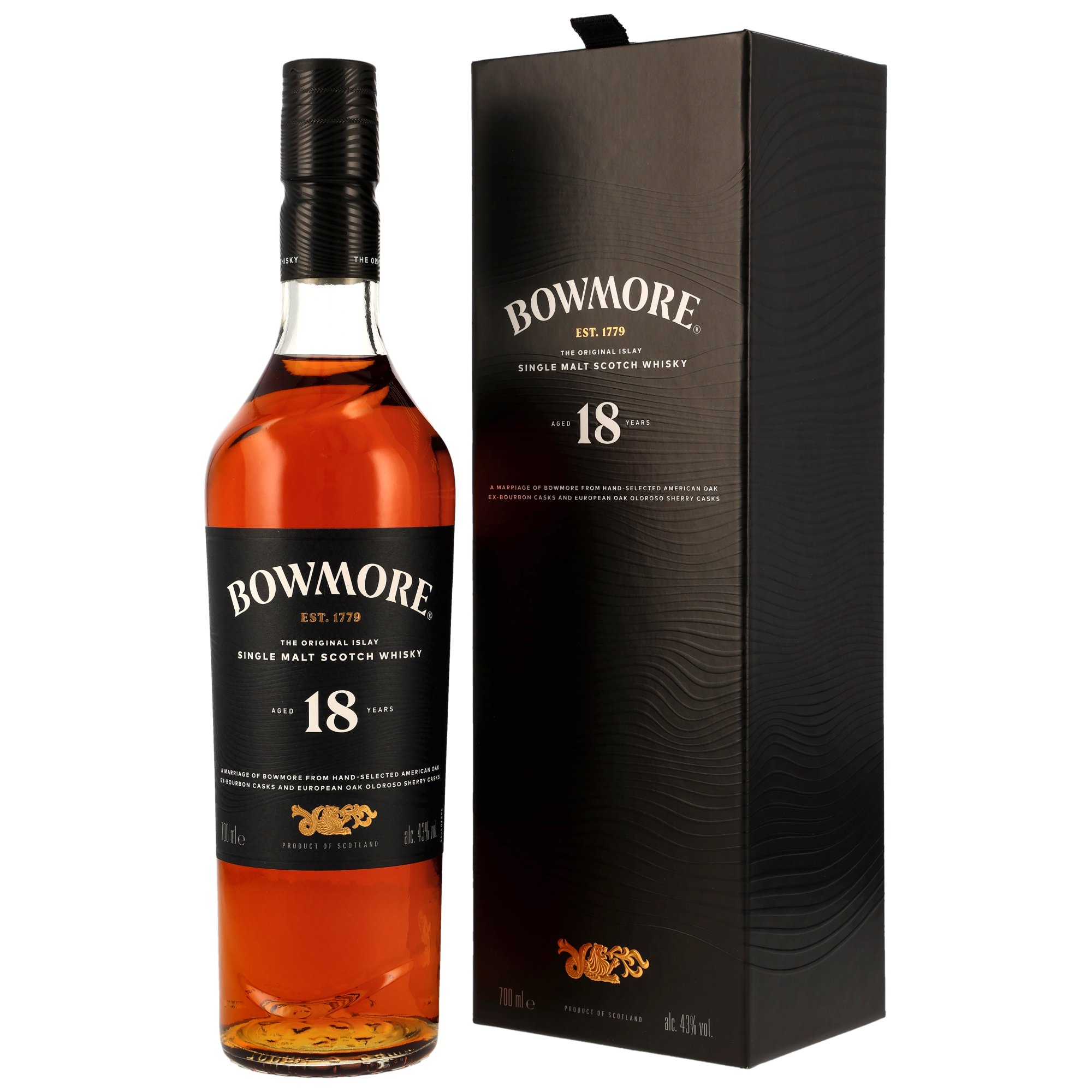 Bowmore 18 y.o. Neues Design 2025