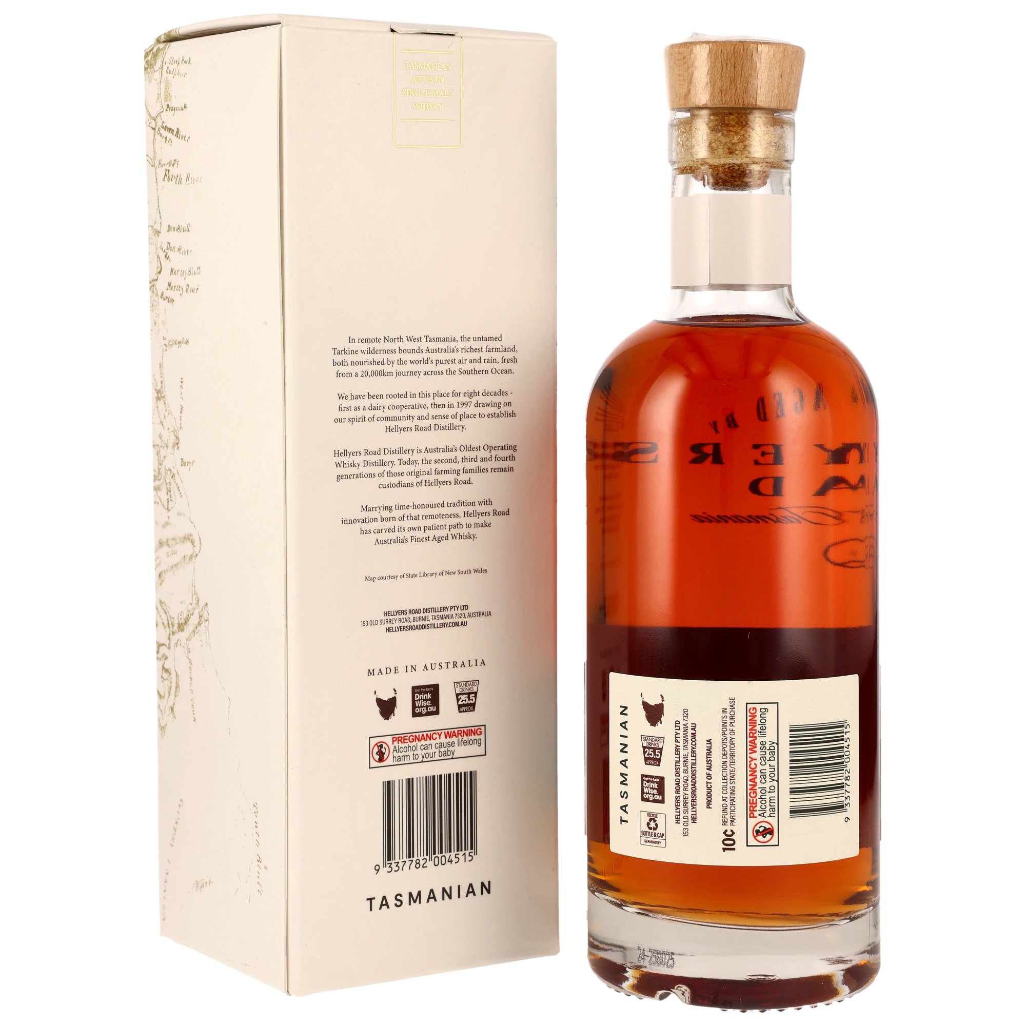 Hellyers Road Double Cask in GP