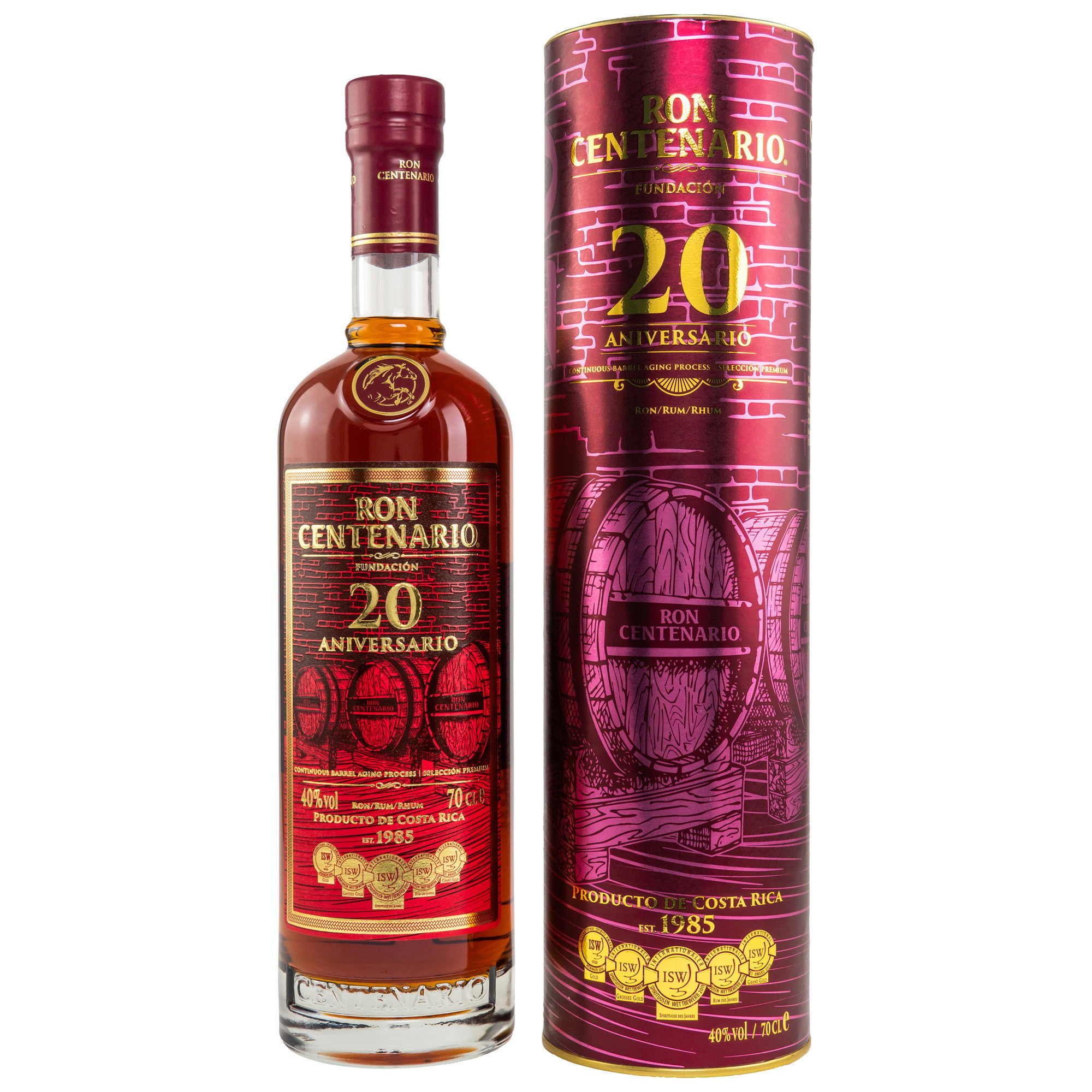 Centenario 20 y.o. Fundacion in Tube