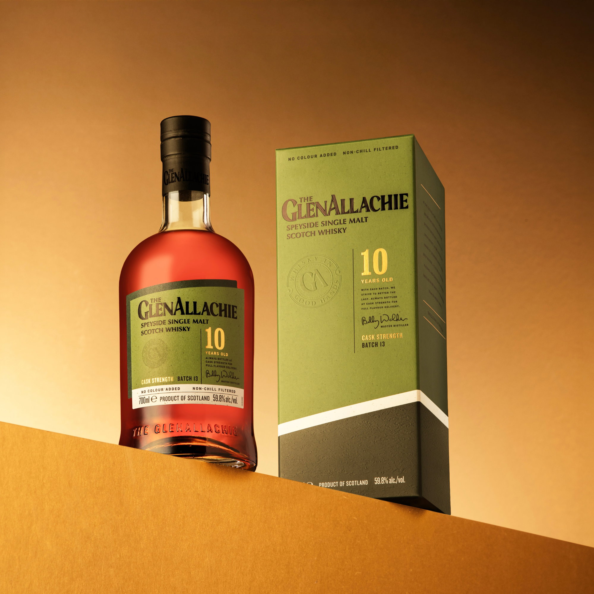 GlenAllachie 10 y.o. - Batch 13 - Cask Strength - PX Sherry, Oloroso Sherry, Red Wine & Virgin Oak Casks