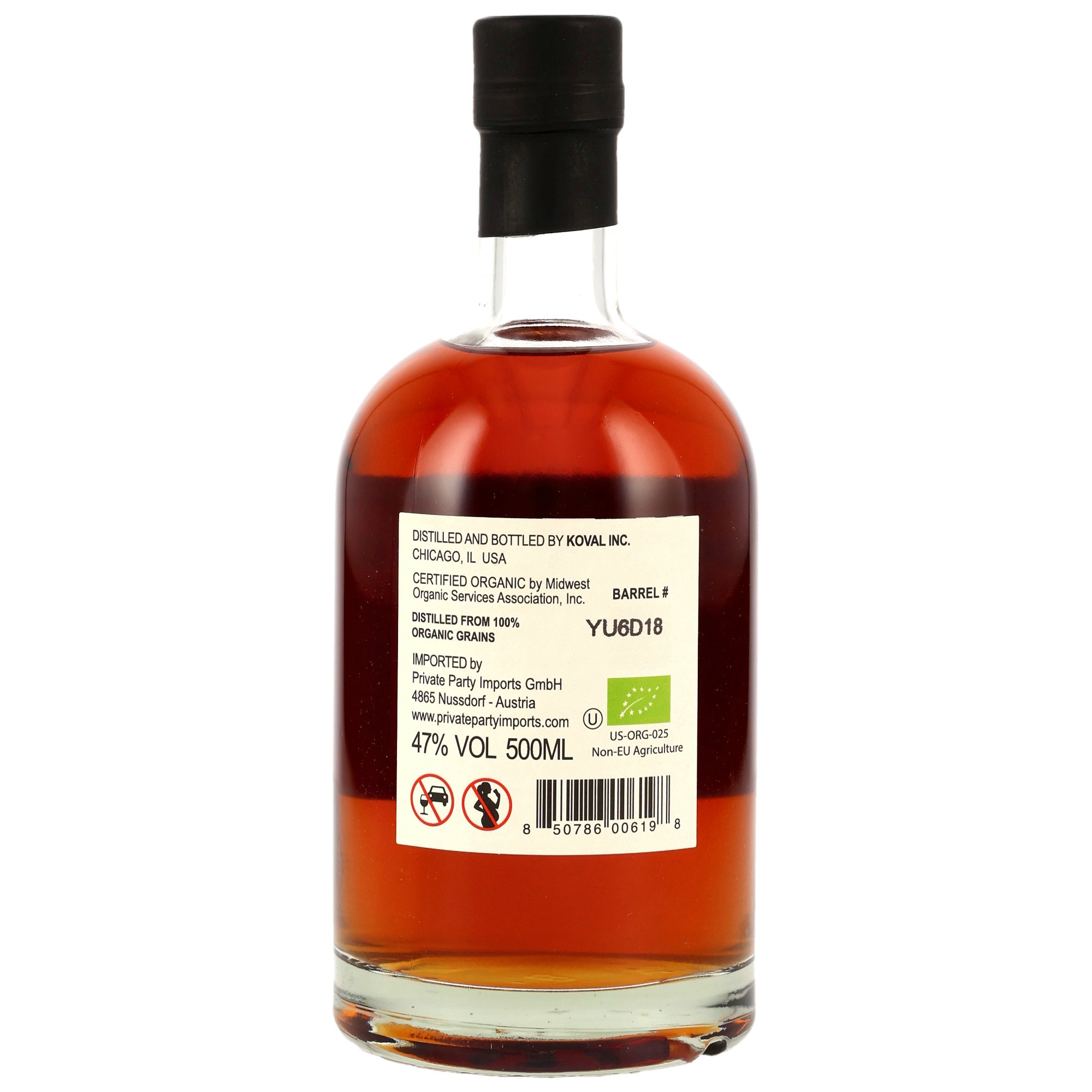 Koval Bourbon Whiskey (Bio)