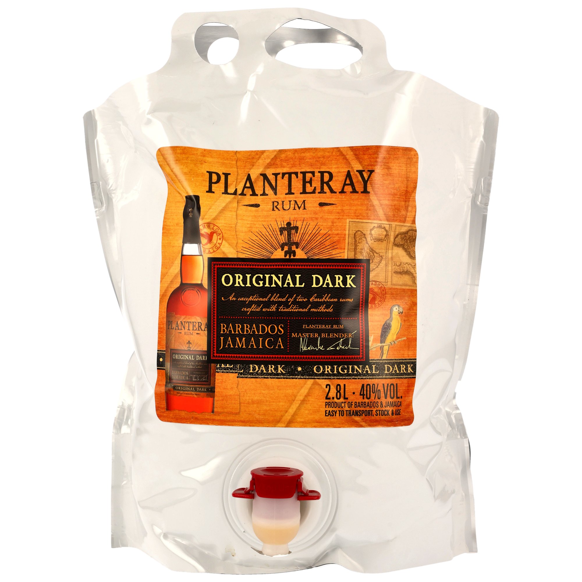 Planteray (Plantation) Rum Original Dark - 2,8L Pouch