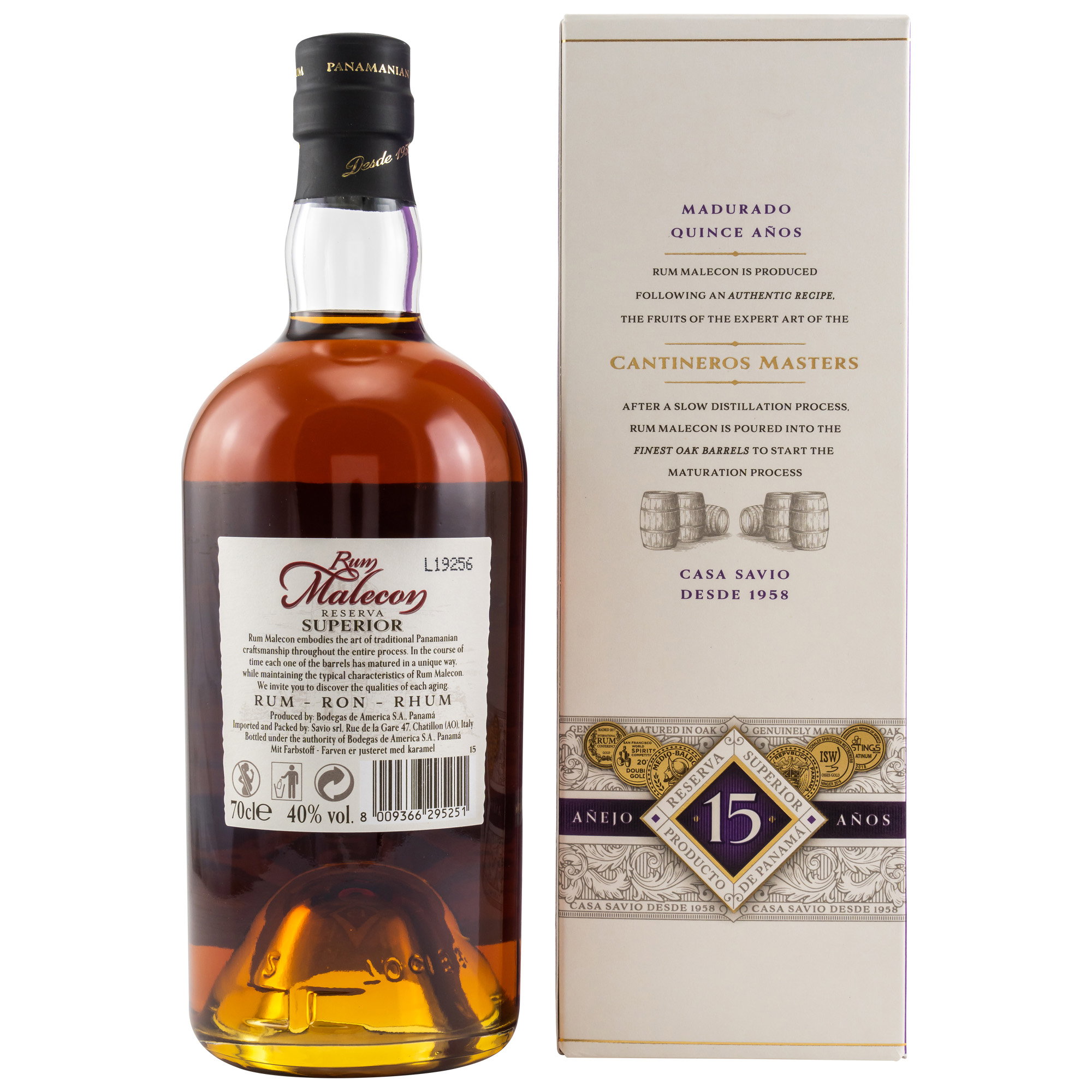 Malecon 15 y.o. Reserva Superior