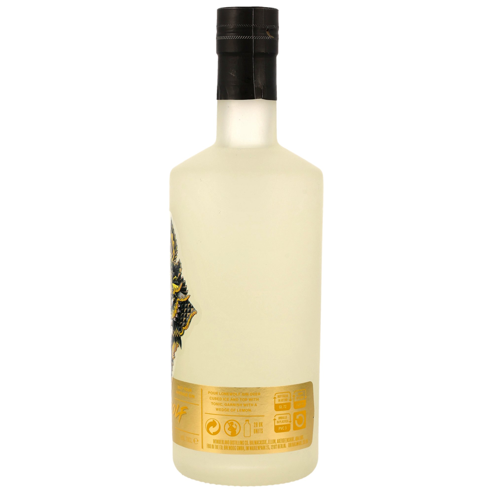 BrewDog LoneWolf Cloudy Lemon Gin - Neues Design