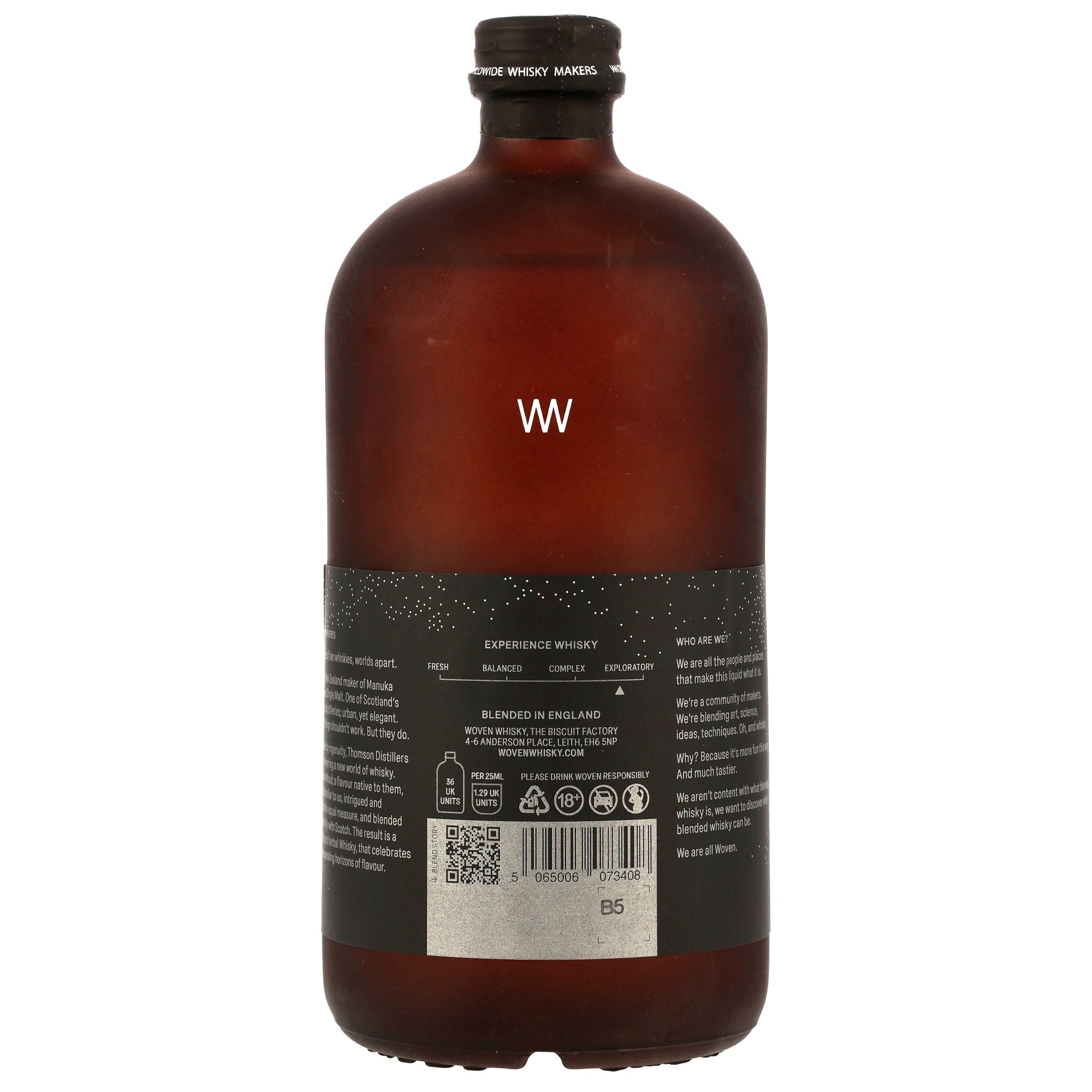 Woven Whisky Hemispheres - 700ml - Blended World Whisky