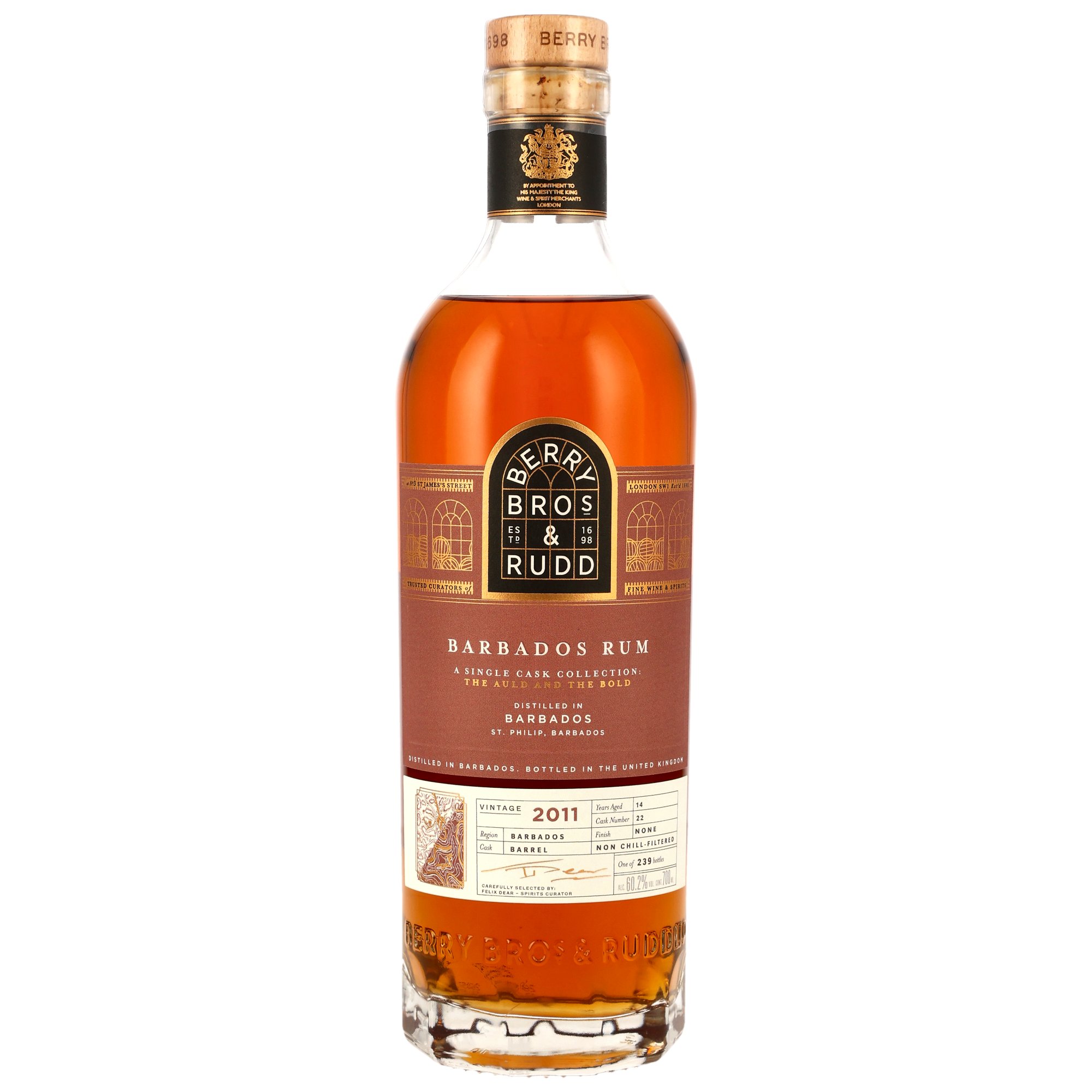 Berry Bros. & Rudd Barbados Rum (Foursquare) 14YO