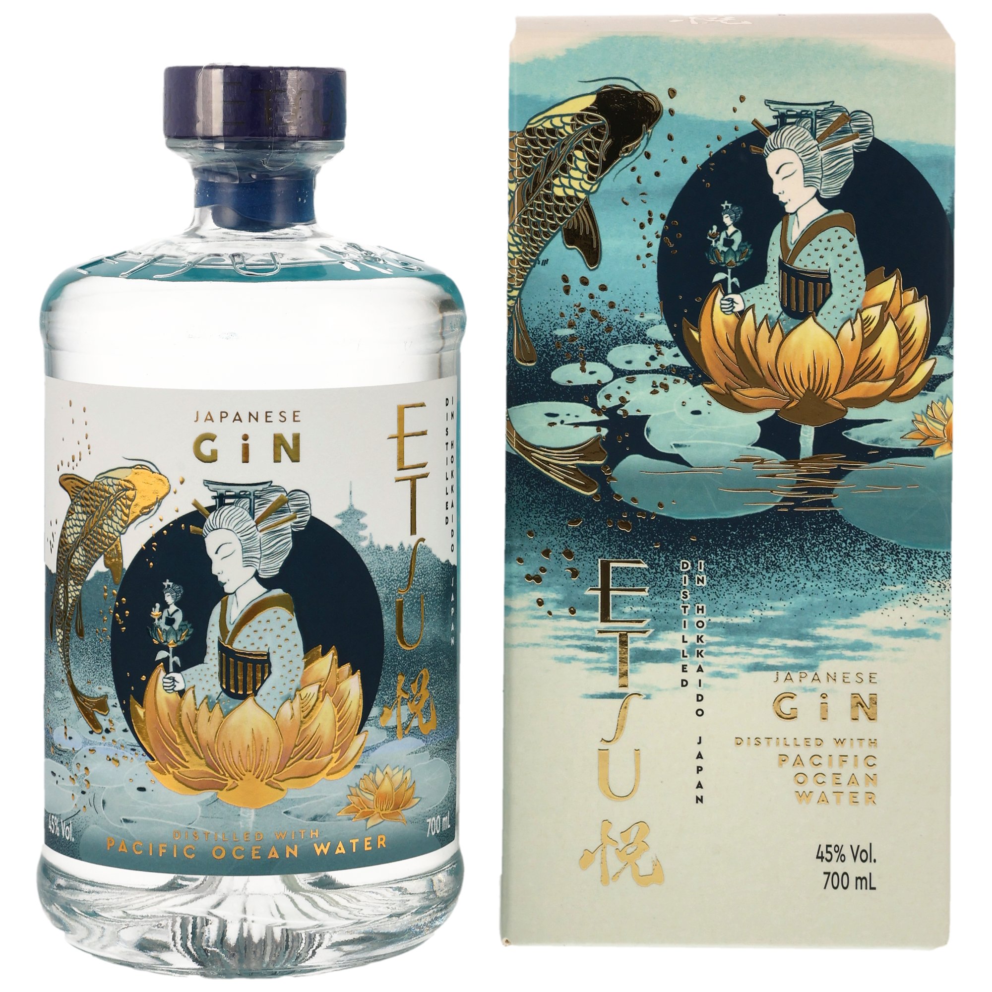 Etsu Pacific Ocean Water Japanese Gin Neue Ausstattung - in GP