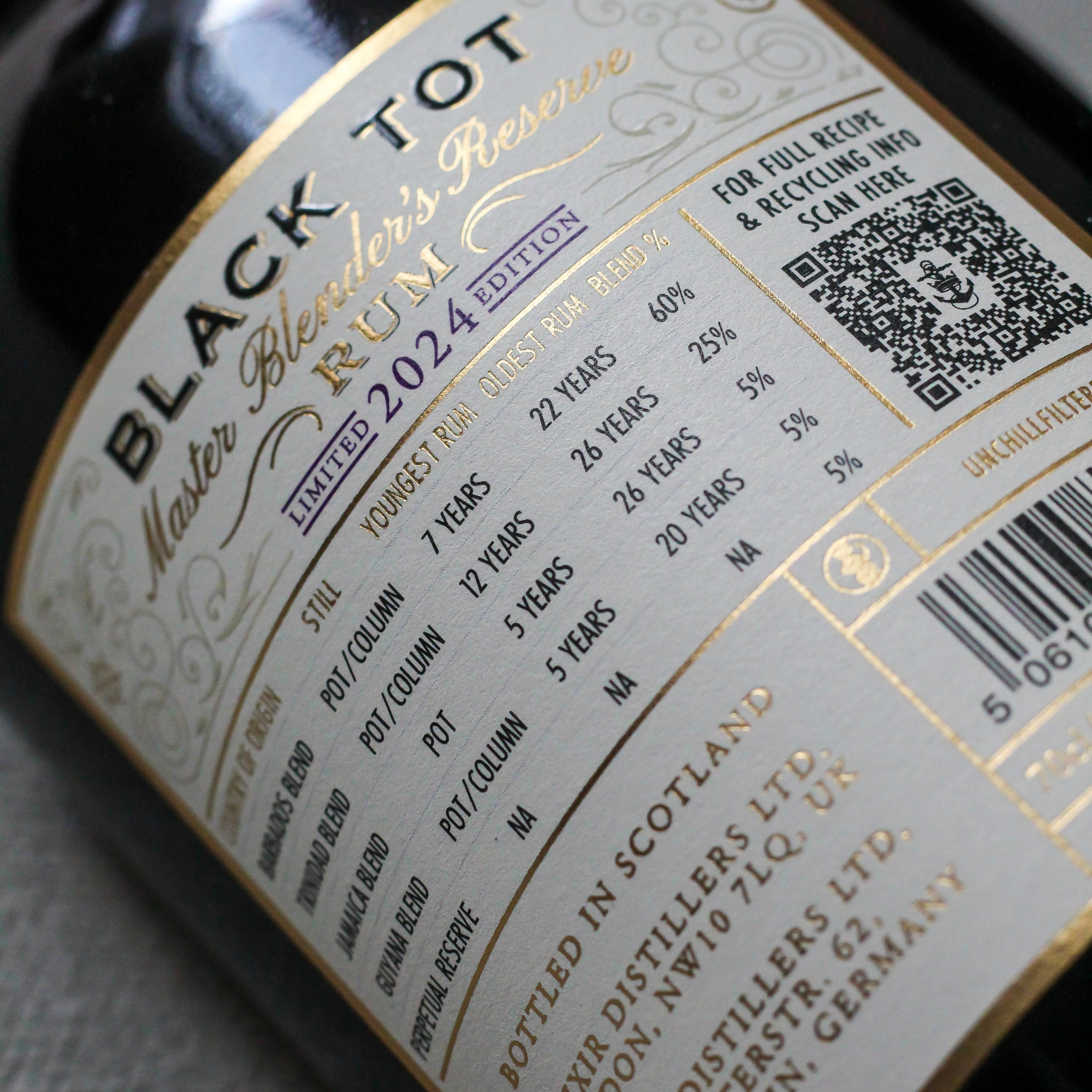 Black Tot Master Blender´s Reserve 2024