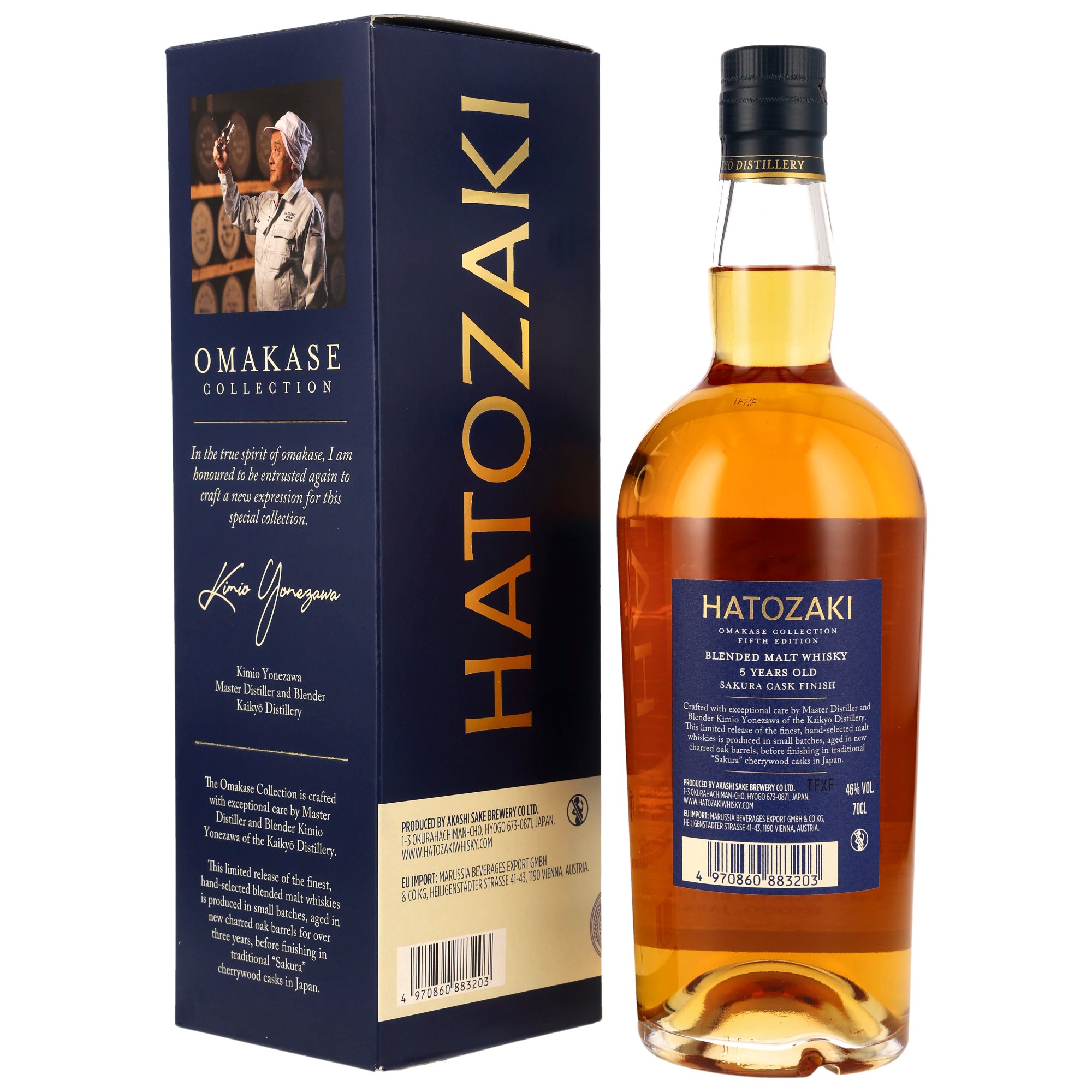 Hatozaki 5 y.o. - Sakura Cask Finish - Omakase Collection 6th Edition Blended Malt