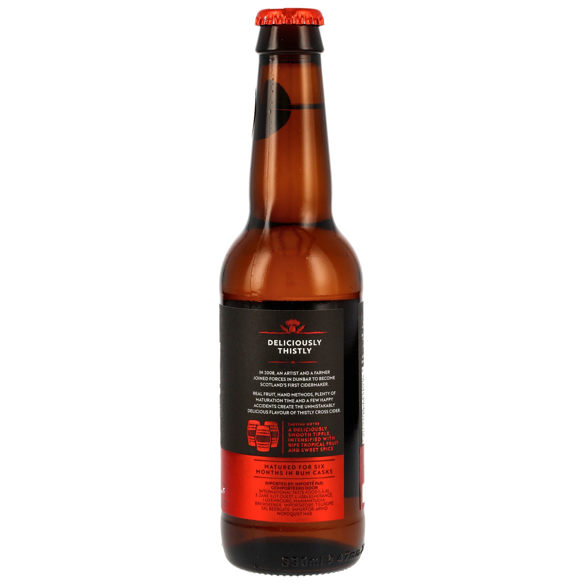 Thistly Cross - Rum Cask Cider (MHD: 10/27)