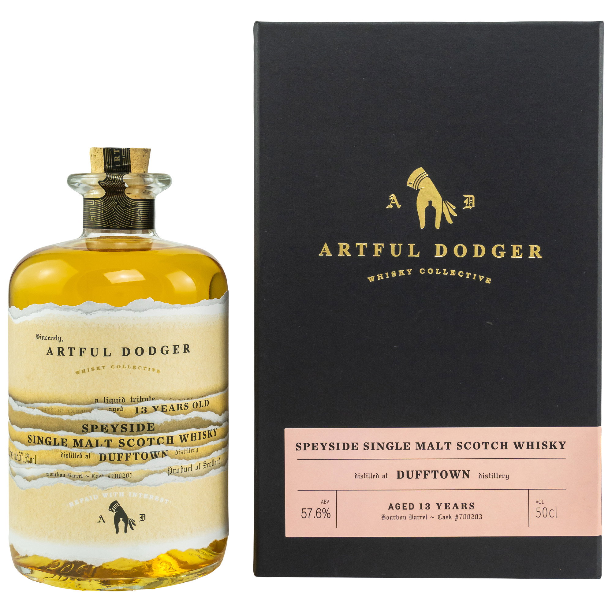 Dufftown 2008/2021 - 13 y.o. -  Bourbon Barrel #700203 - Artful Dodger