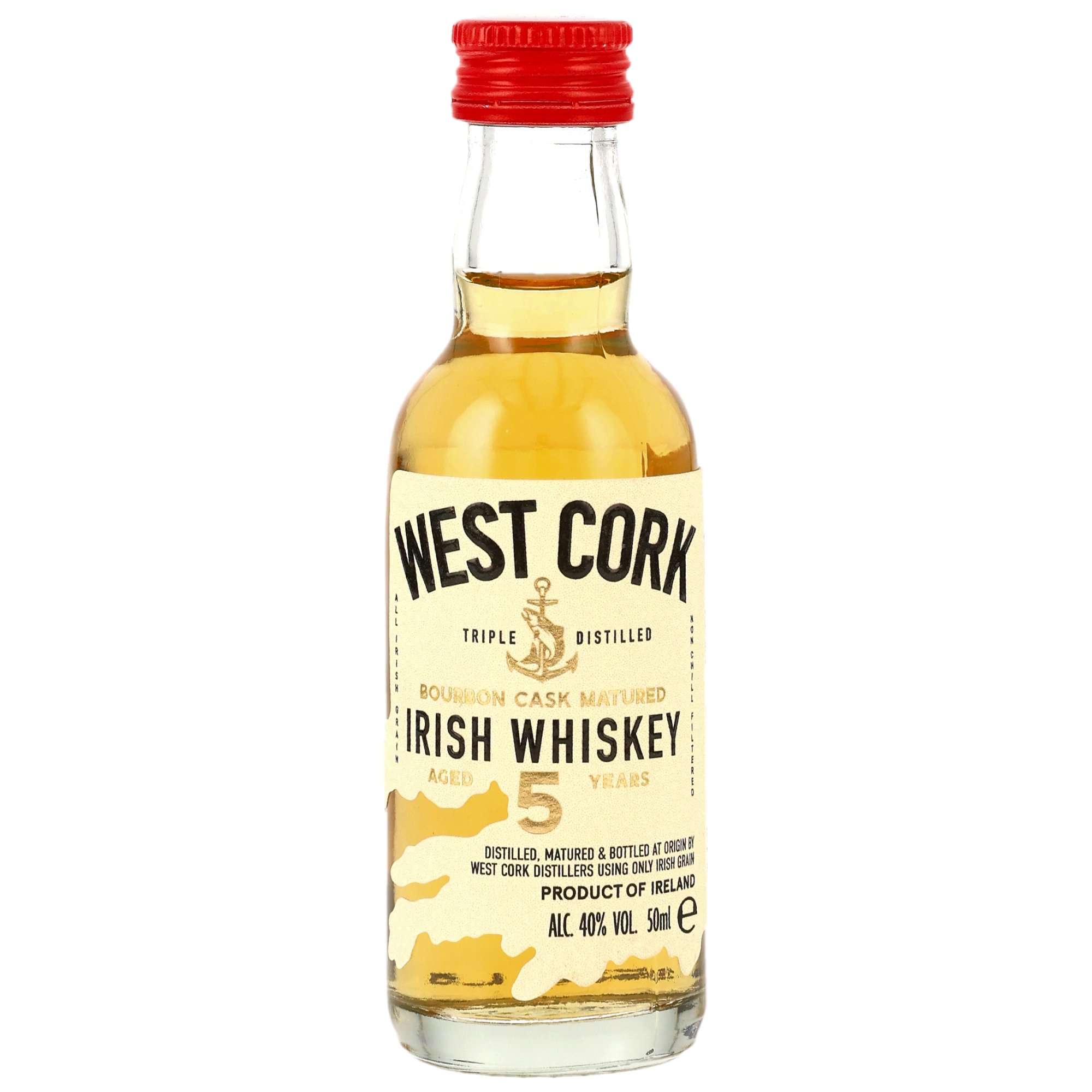 West Cork Irish Whiskey 5 y.o. - Mini