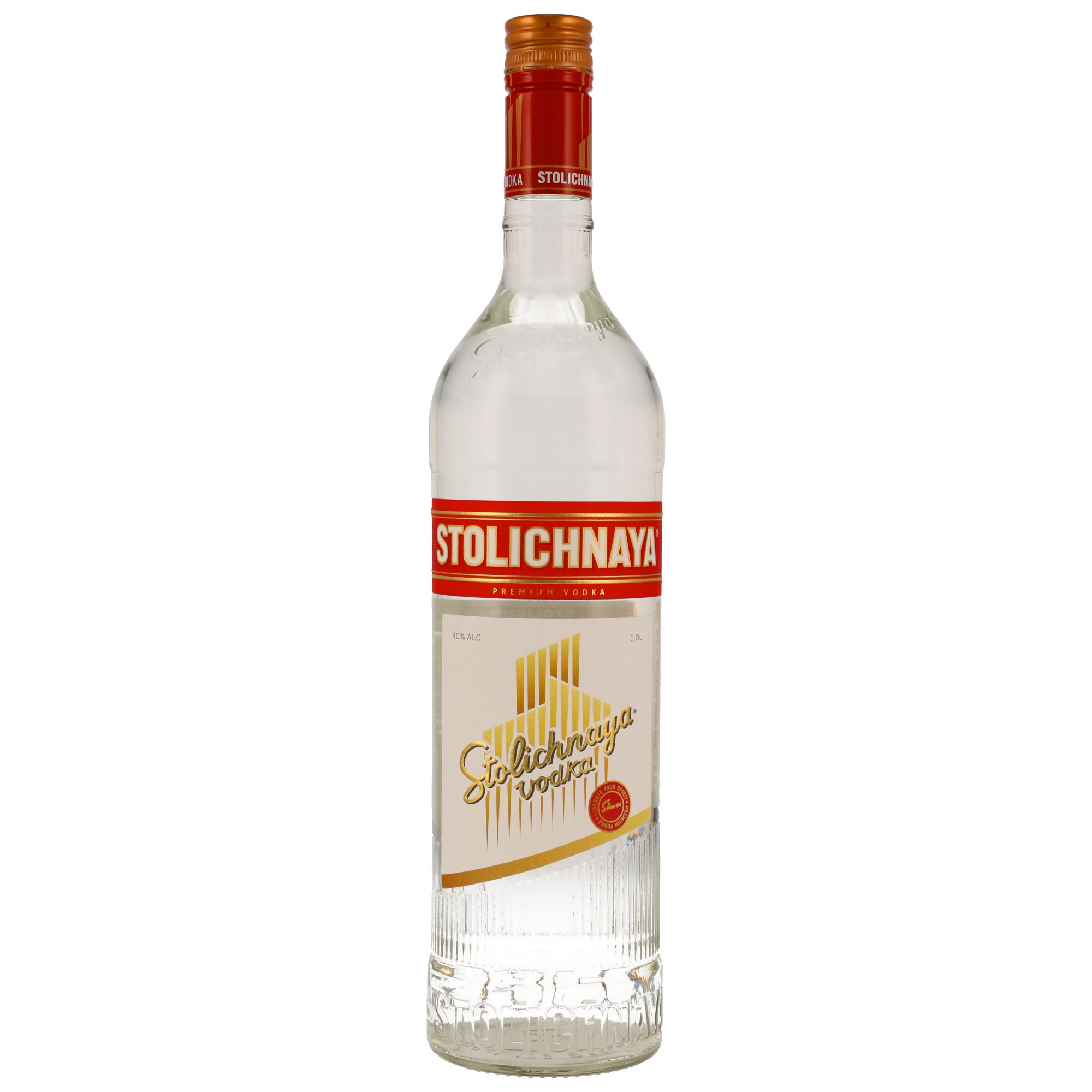 Stolichnaya Vodka LITER Neue Ausstattung