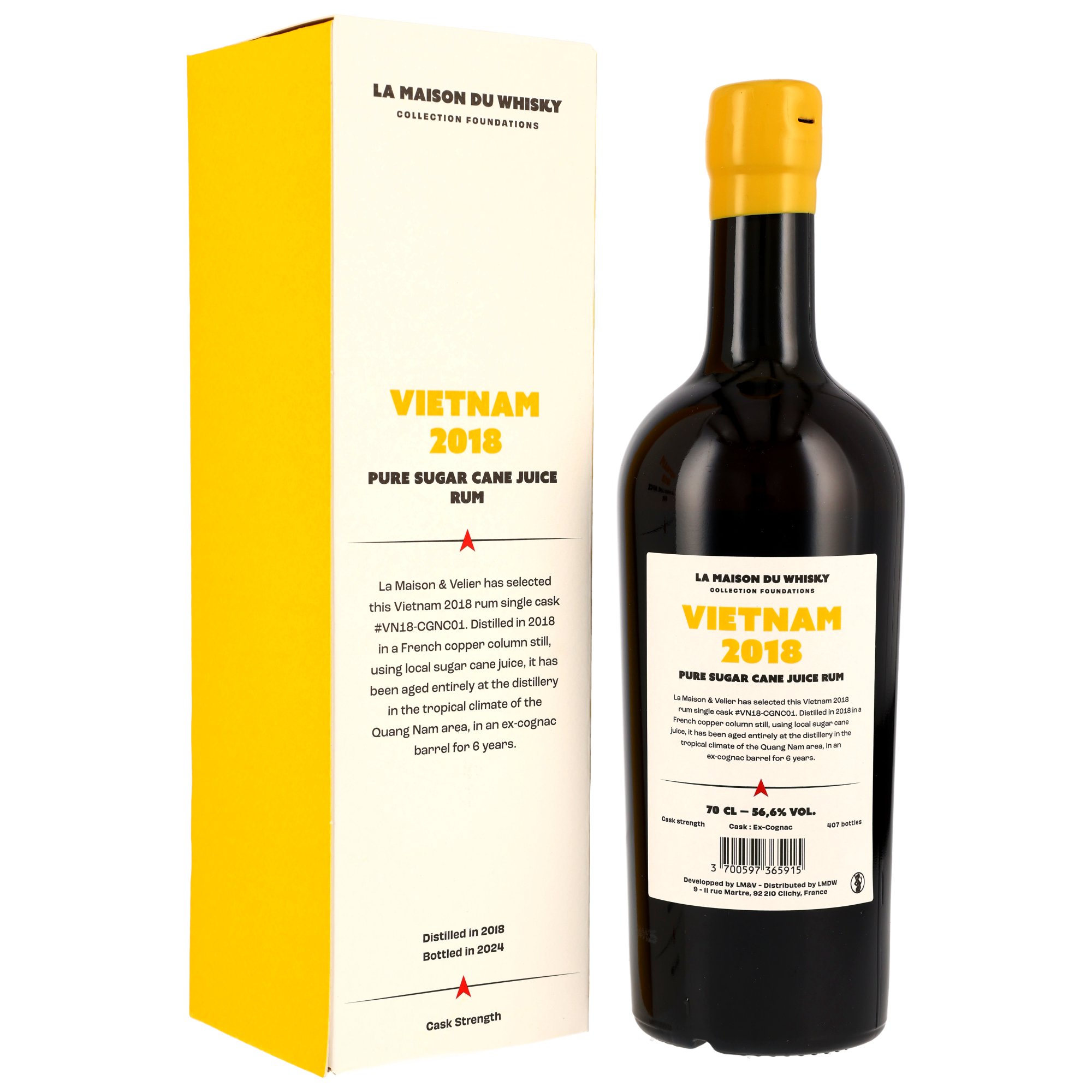 Vietnam Rum 2018/2024 - 6 y.o. - Flag Series