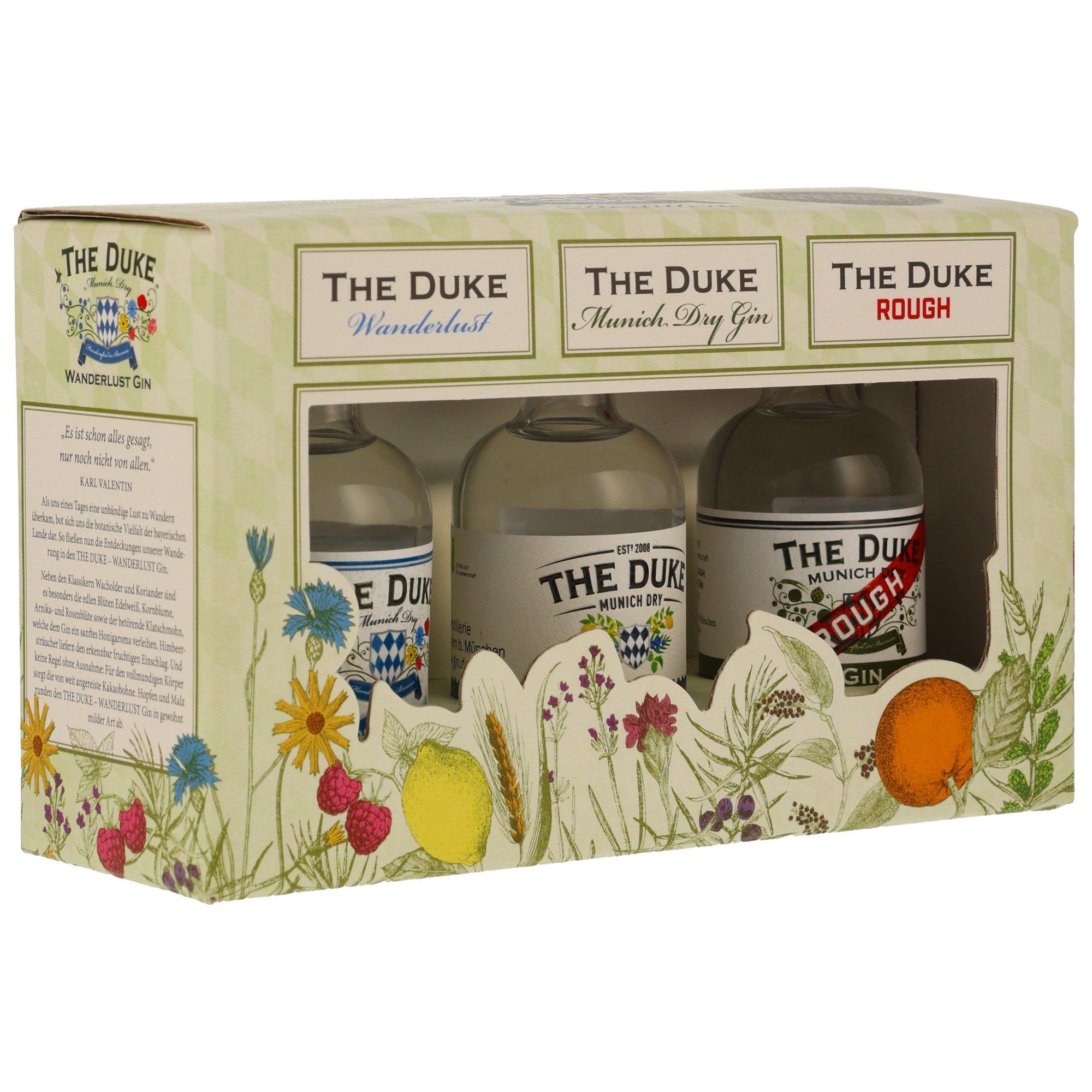The Duke Gin Miniatur Set 3x 0,05l