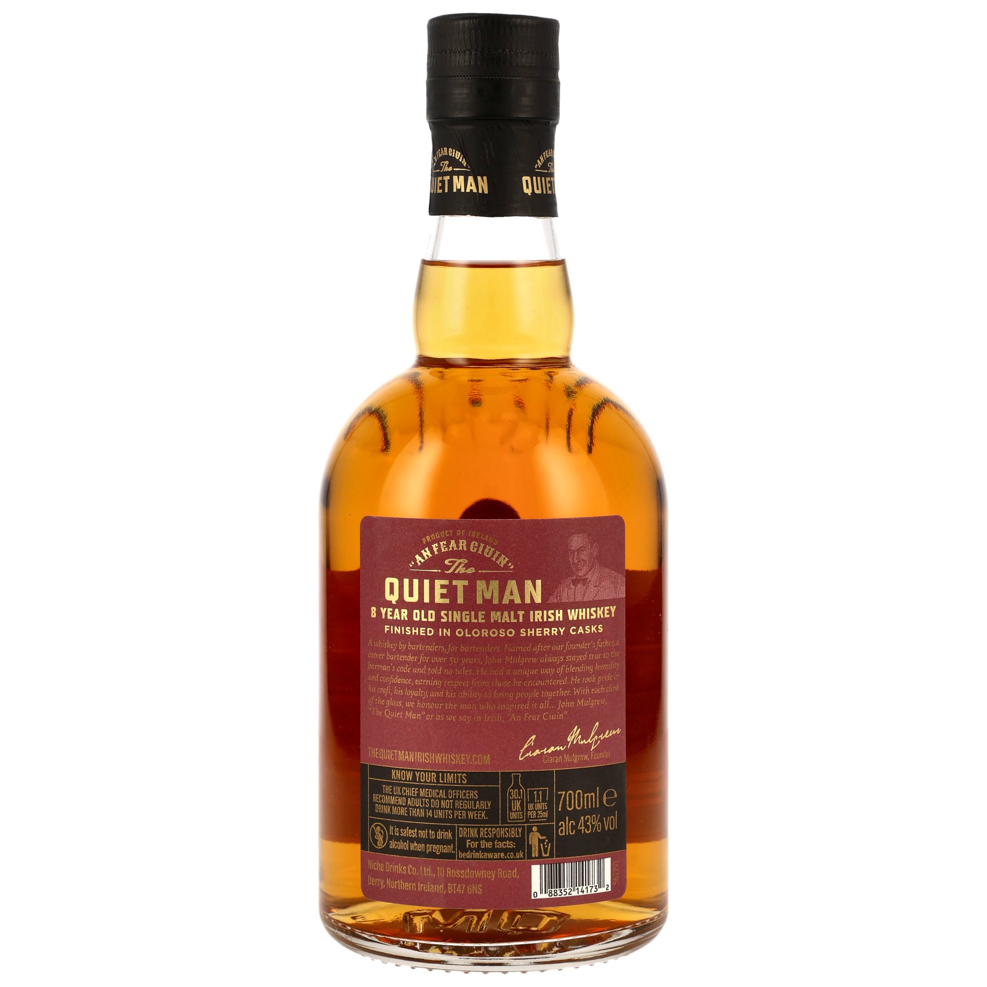 Quiet Man 8 y.o. Oloroso Sherry Finish