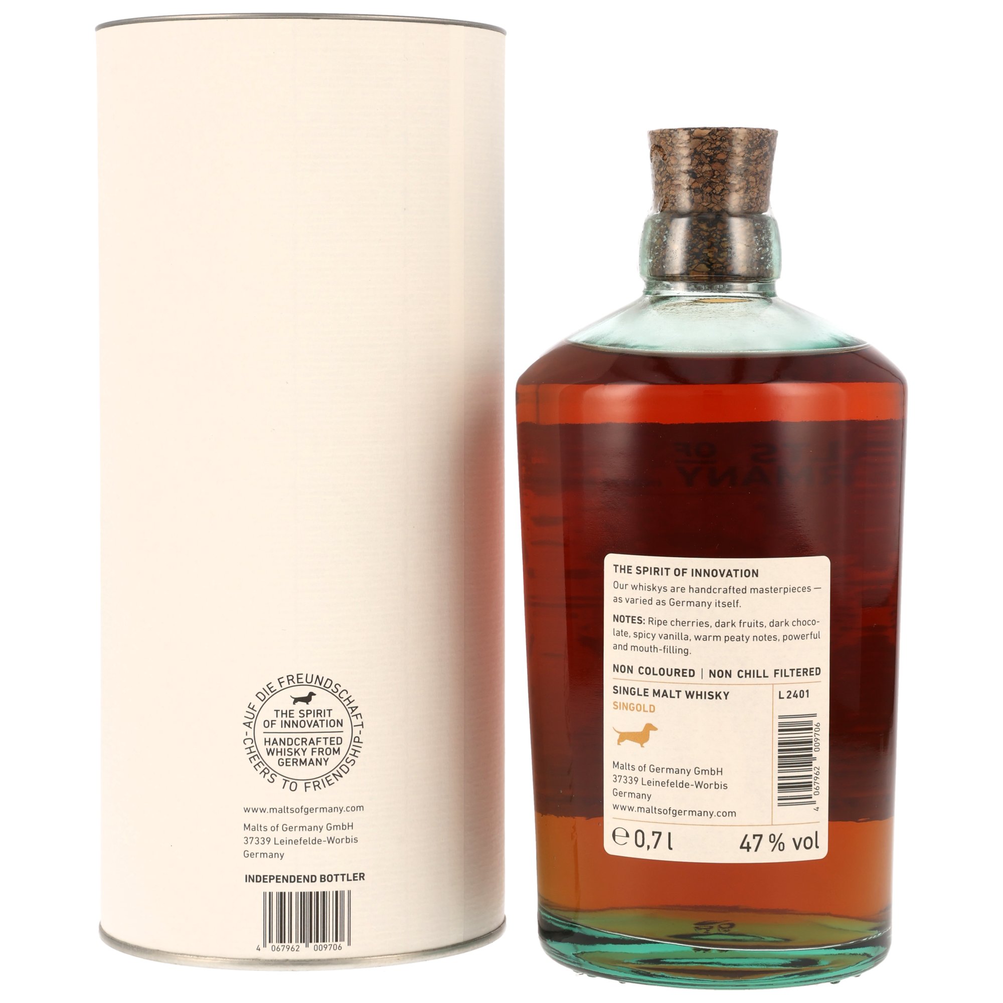 Singold 5 y.o. Batch #2 Single Malt Whisky - Malts of Germany