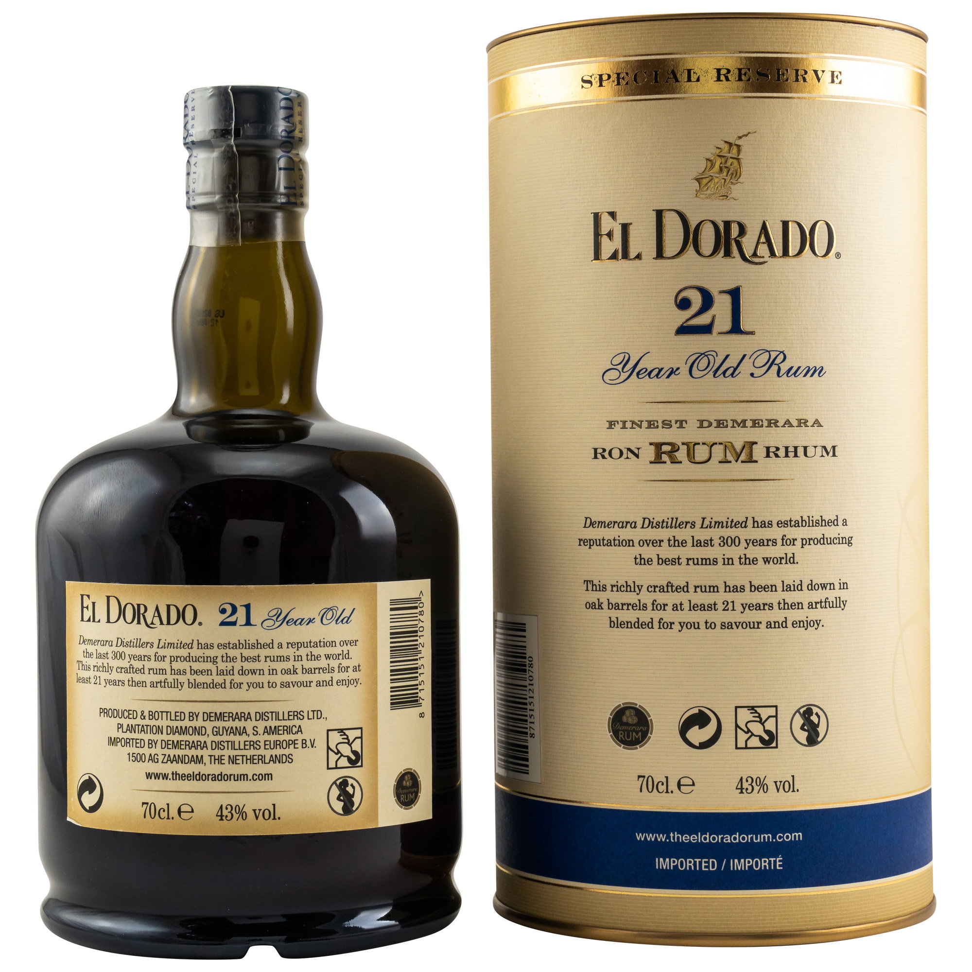 El Dorado 21 y.o. in Tube