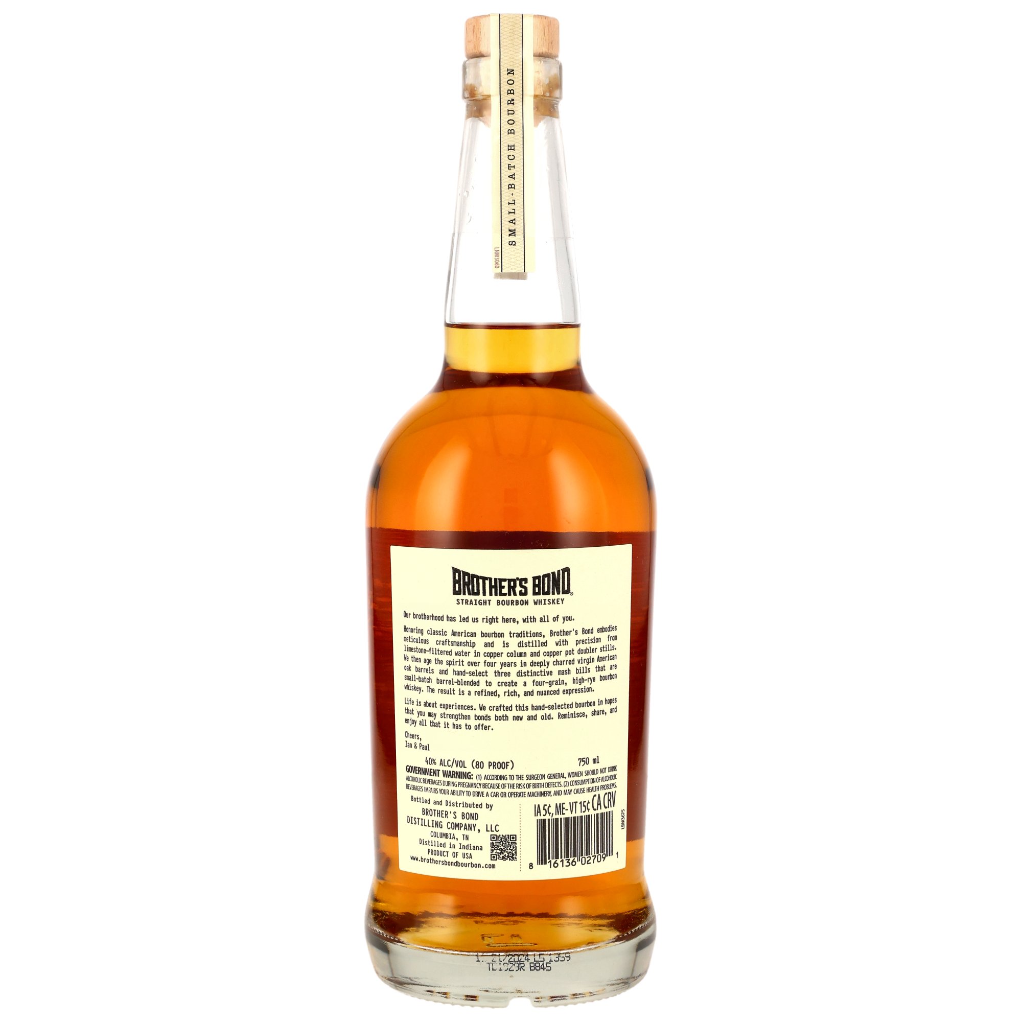 Brothers Bond Bourbon