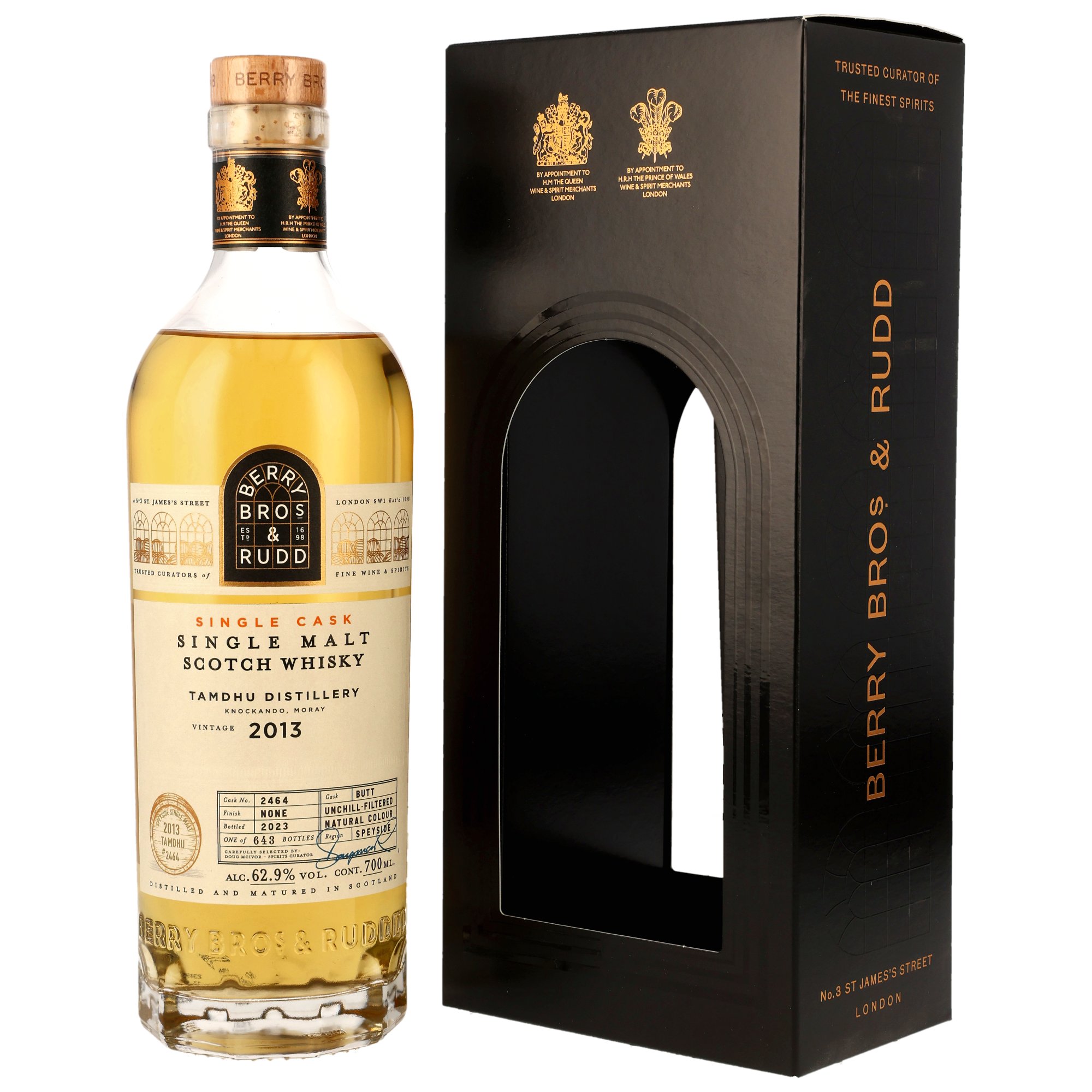 Tamdhu 2013/2023 - #2464 - (Berry Bros & Rudd)