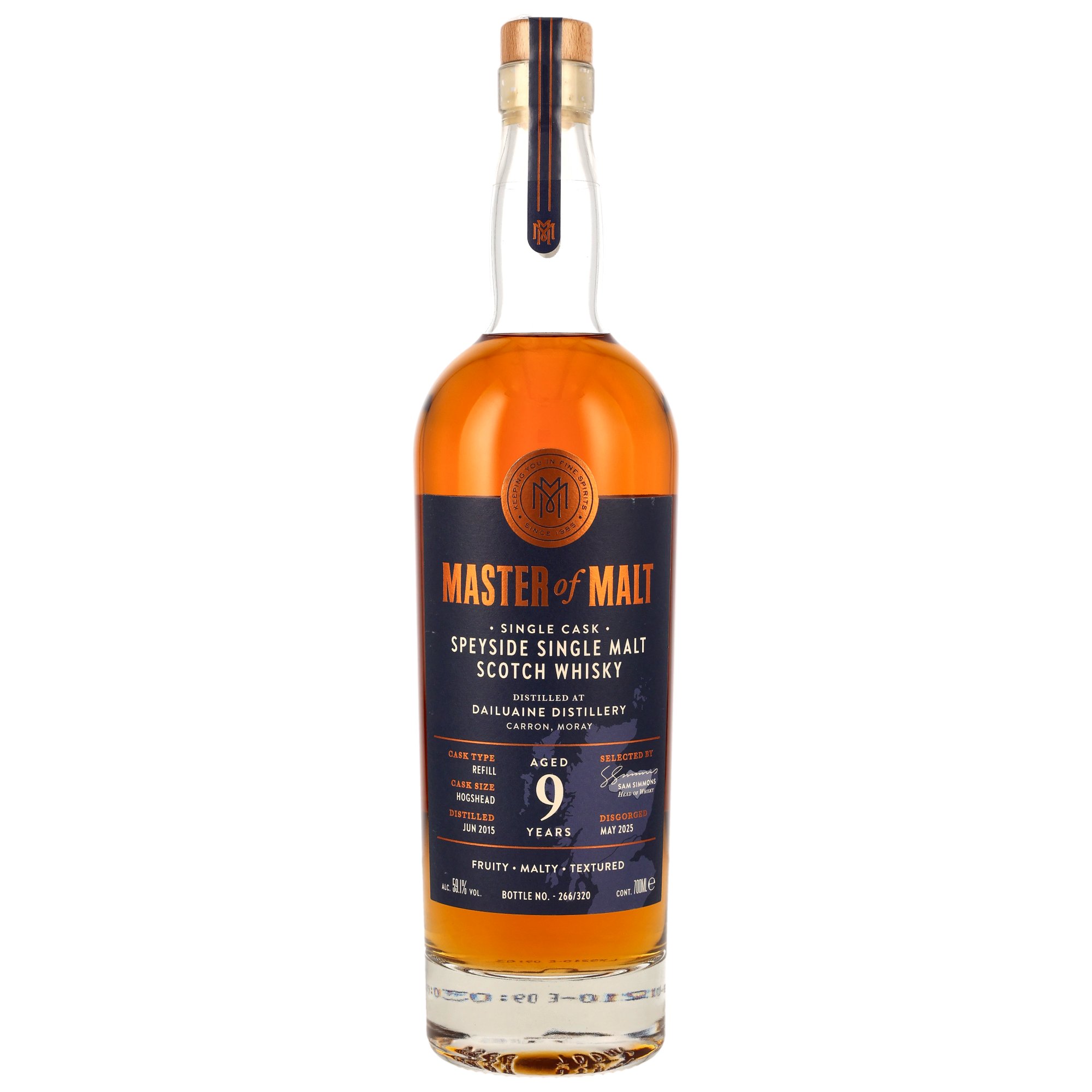 Dailuaine 2015/2025 - 9 y.o. - Refill Hogshead - Master of Malt