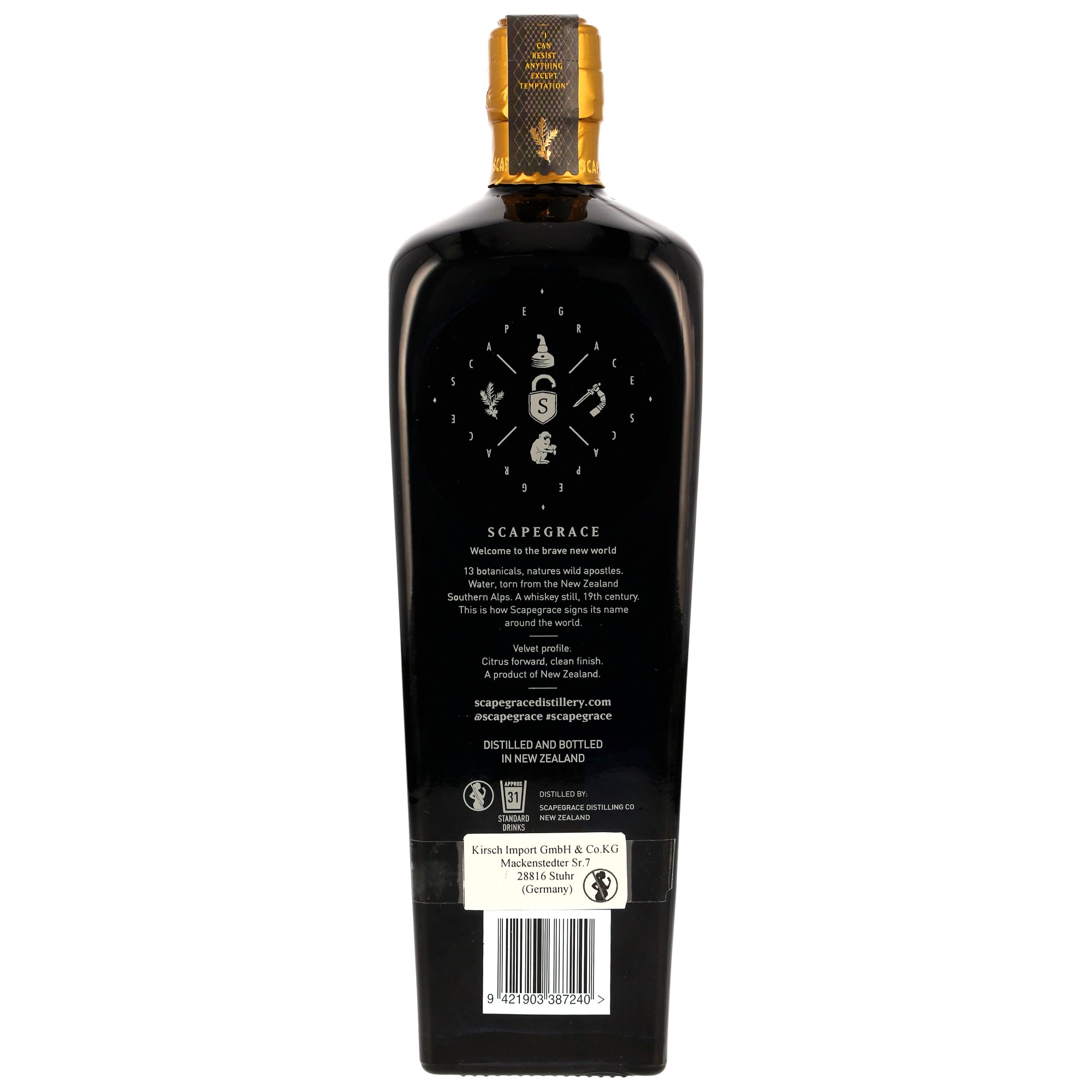 Scapegrace Gold Gin