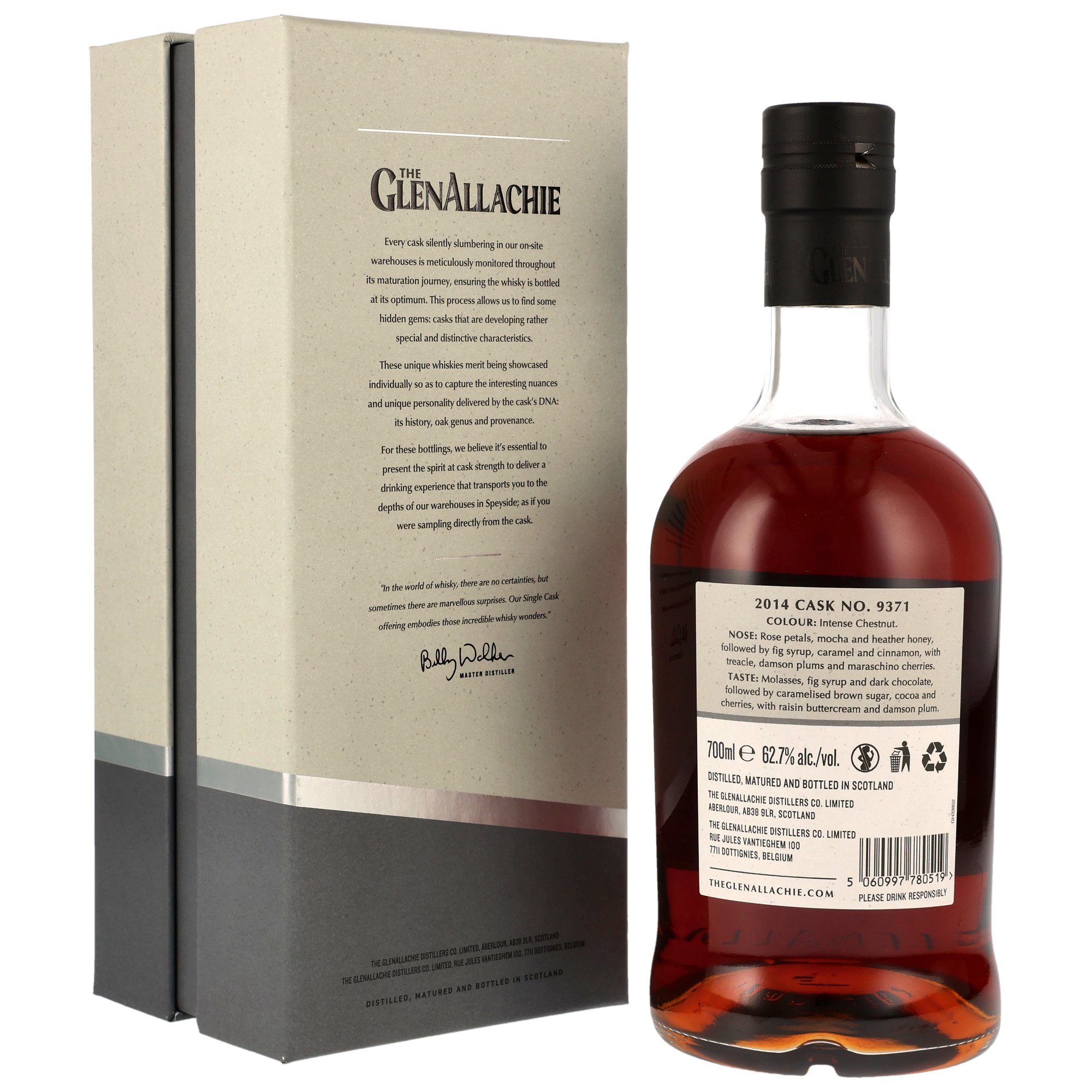 GlenAllachie 2014/2026 - 12 y.o. - PX Sherry Hogshead #9371