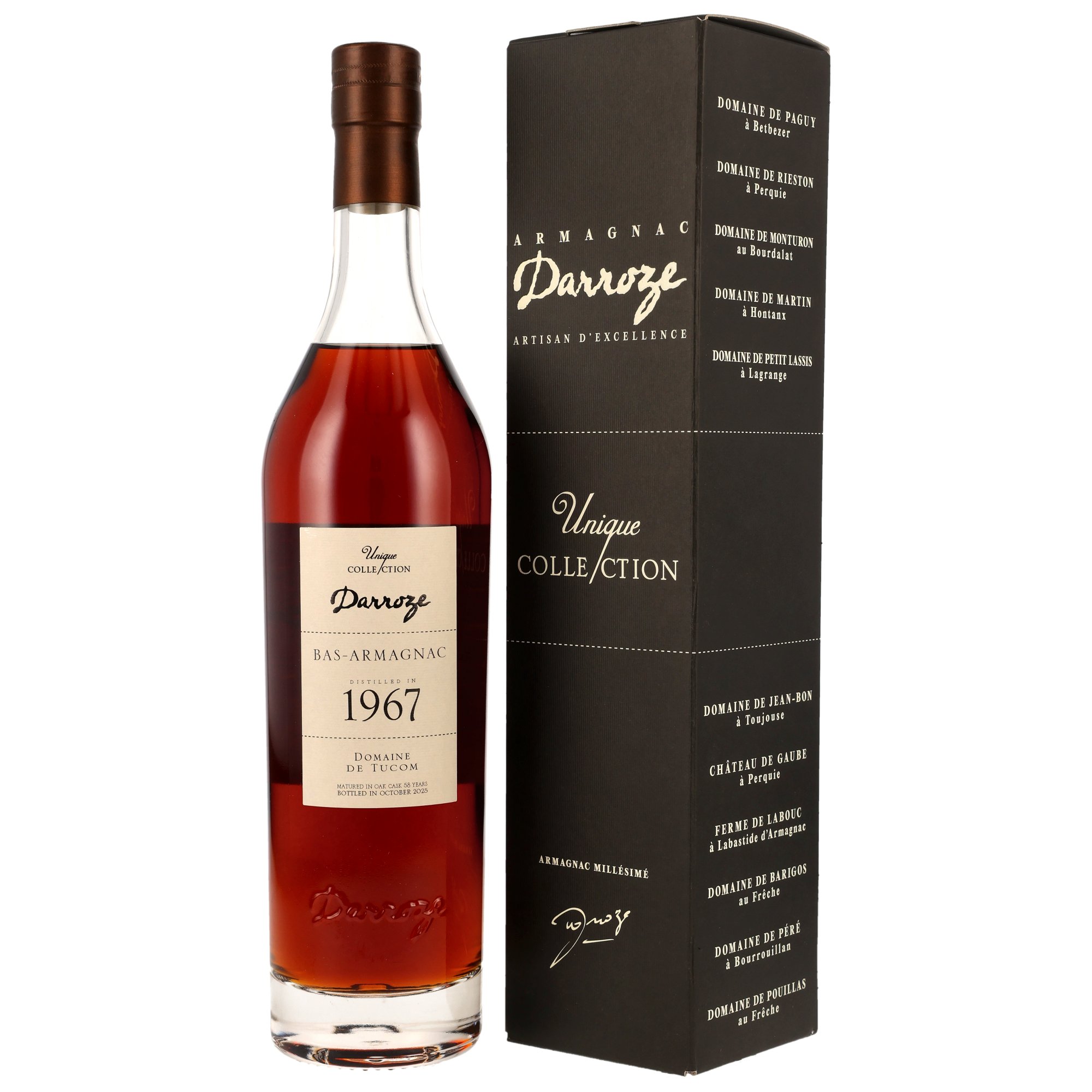 Domaine de Tucom 1967/2025 - 58 y.o. - Armagnac Darroze