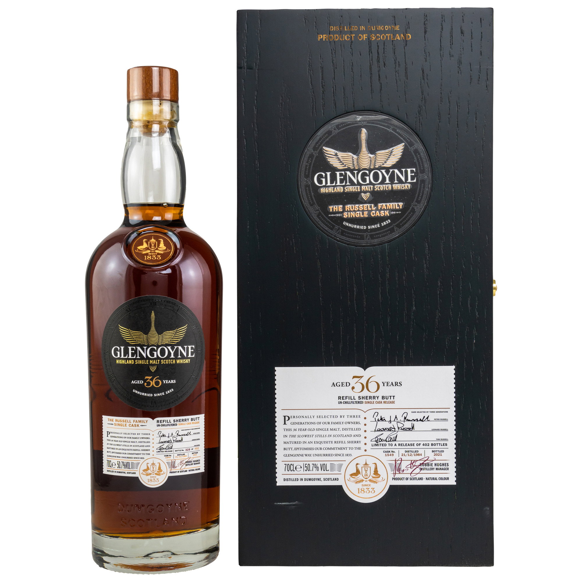 Glengoyne1984/2021 - 36 y.o. - The Russell Cask #1549