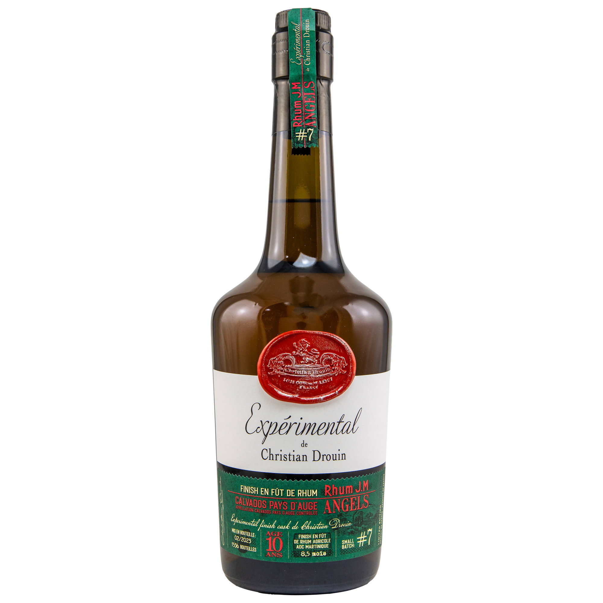 Christian Drouin 10 ans d'âge Rhum JM Angels - Calvados Pays d'Auge