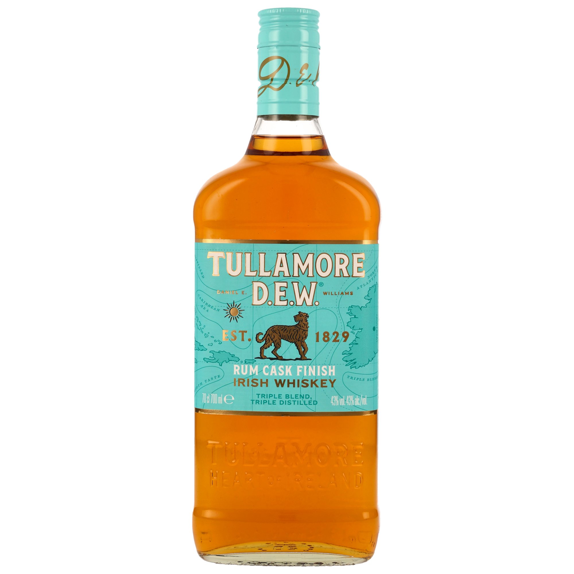 Tullamore Dew - Rum Cask Finish  Neue Ausstattung