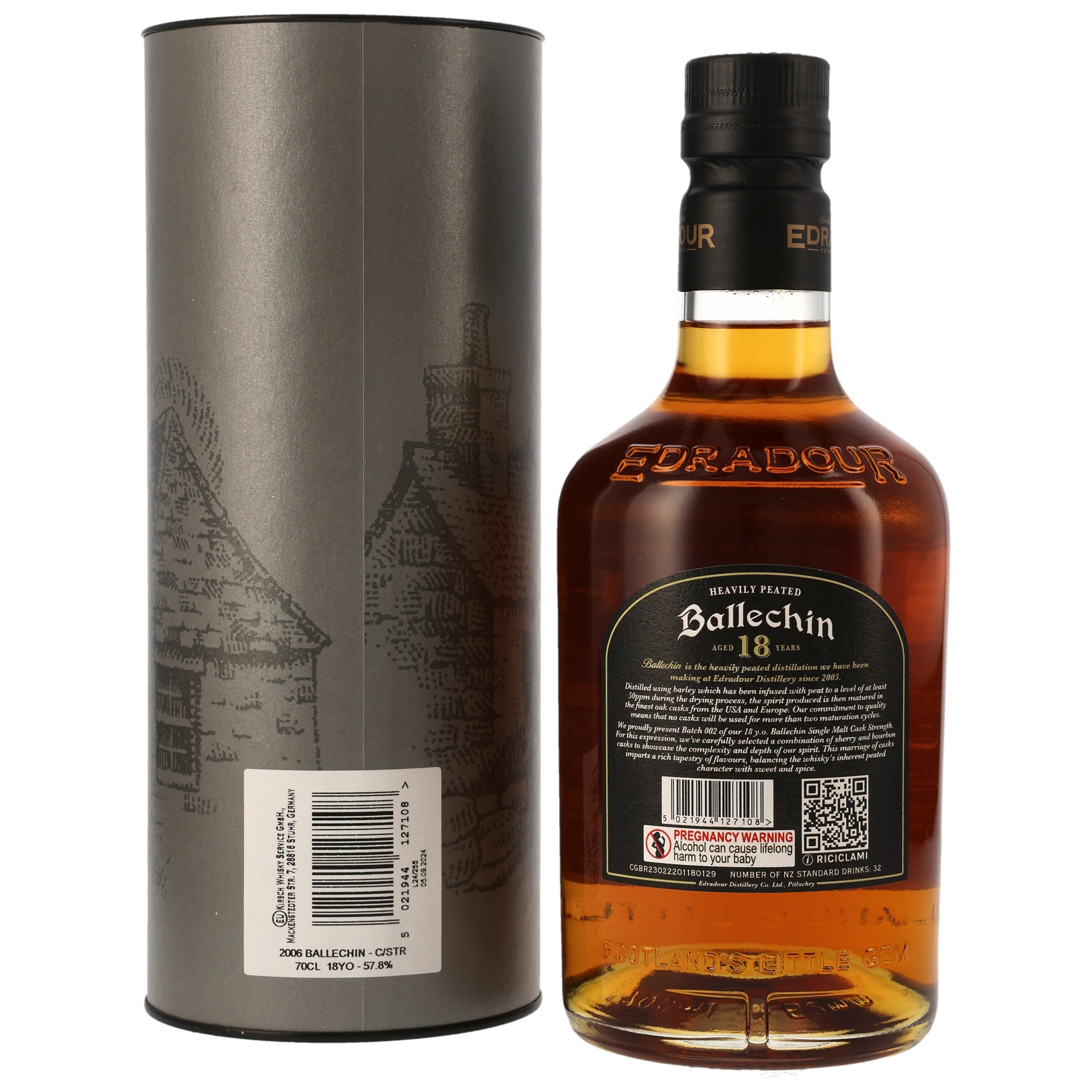 Ballechin 18 y.o. - Cask Strength Batch #2