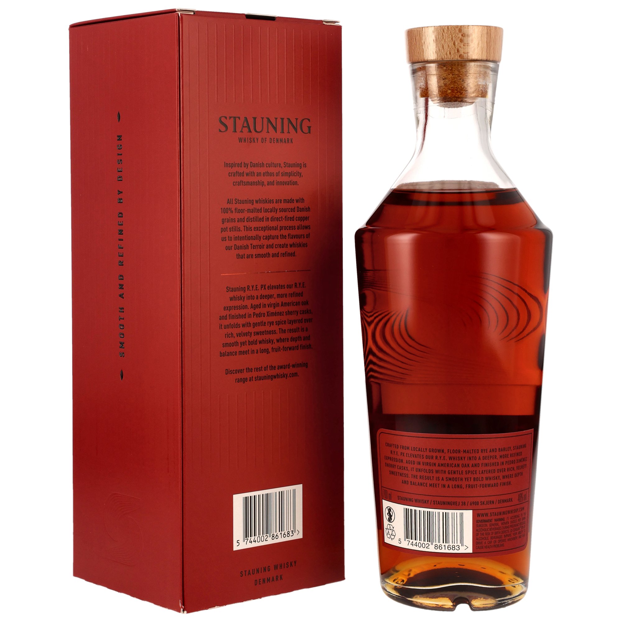 Stauning R.Y.E (Rye) PX Sherry Cask Finish - Danish Whisky