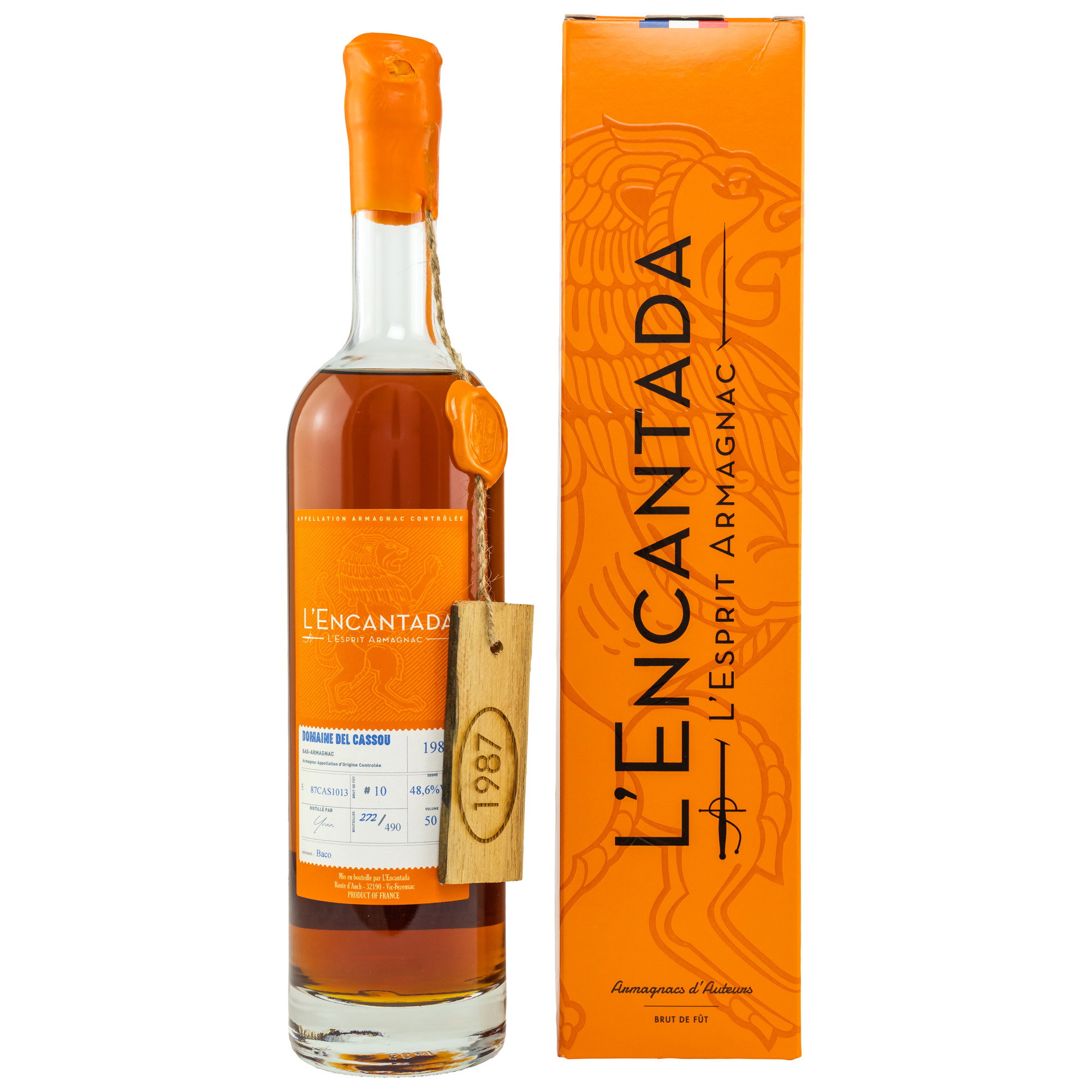 L'Encantada Bas Armagnac - 1987 - Domaine del Cassou - 48,6%