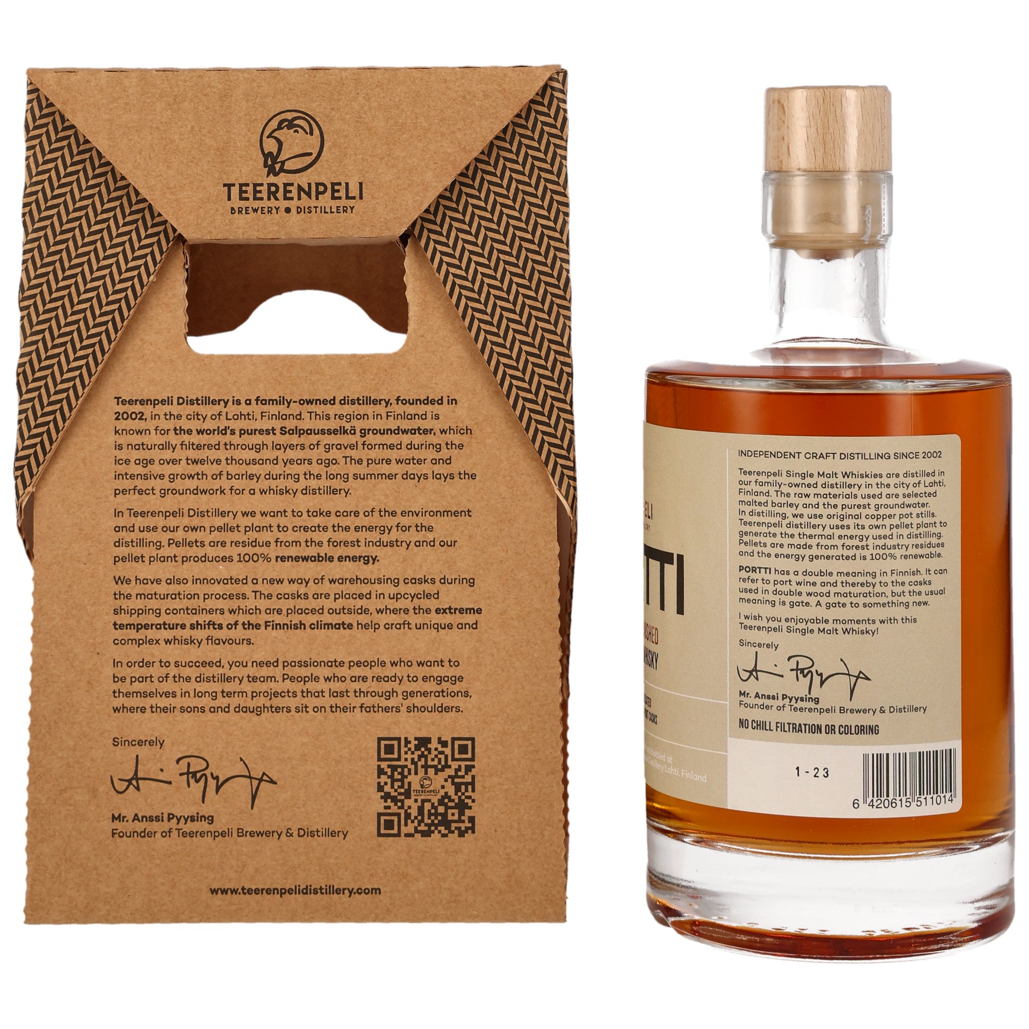 Teerenpeli Portti - Port Wood Finished