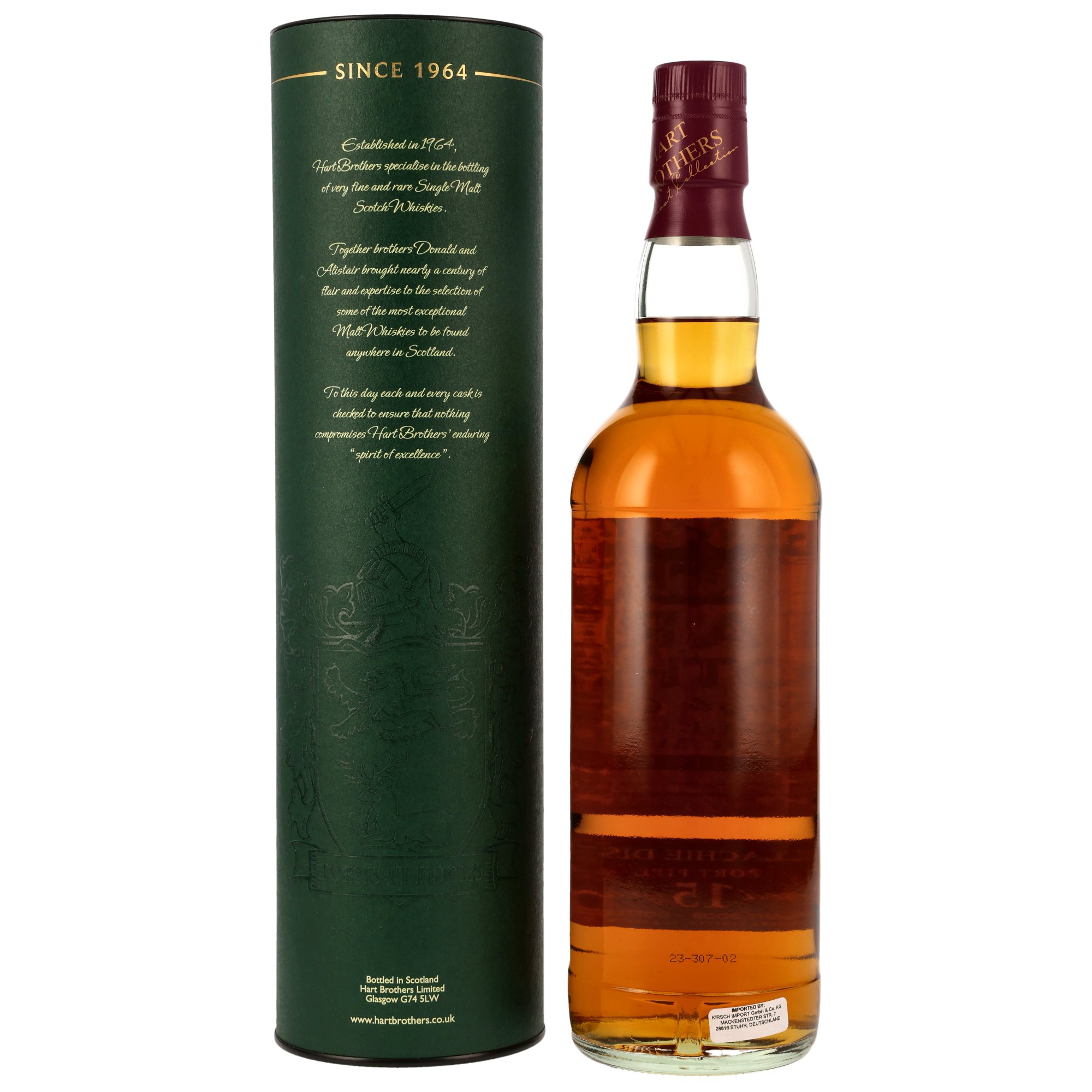 Craigellachie 2008/2023 - 15 y.o. - Port Pipe - Hart Brothers