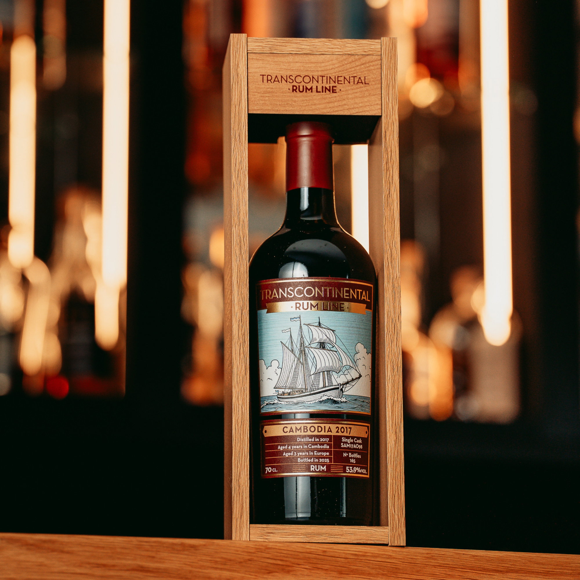 Cambodia 2017/2025 - 7 y.o. - Single Cask #SAM17AO98 - Transcontinental Rum Line - KIRSCH