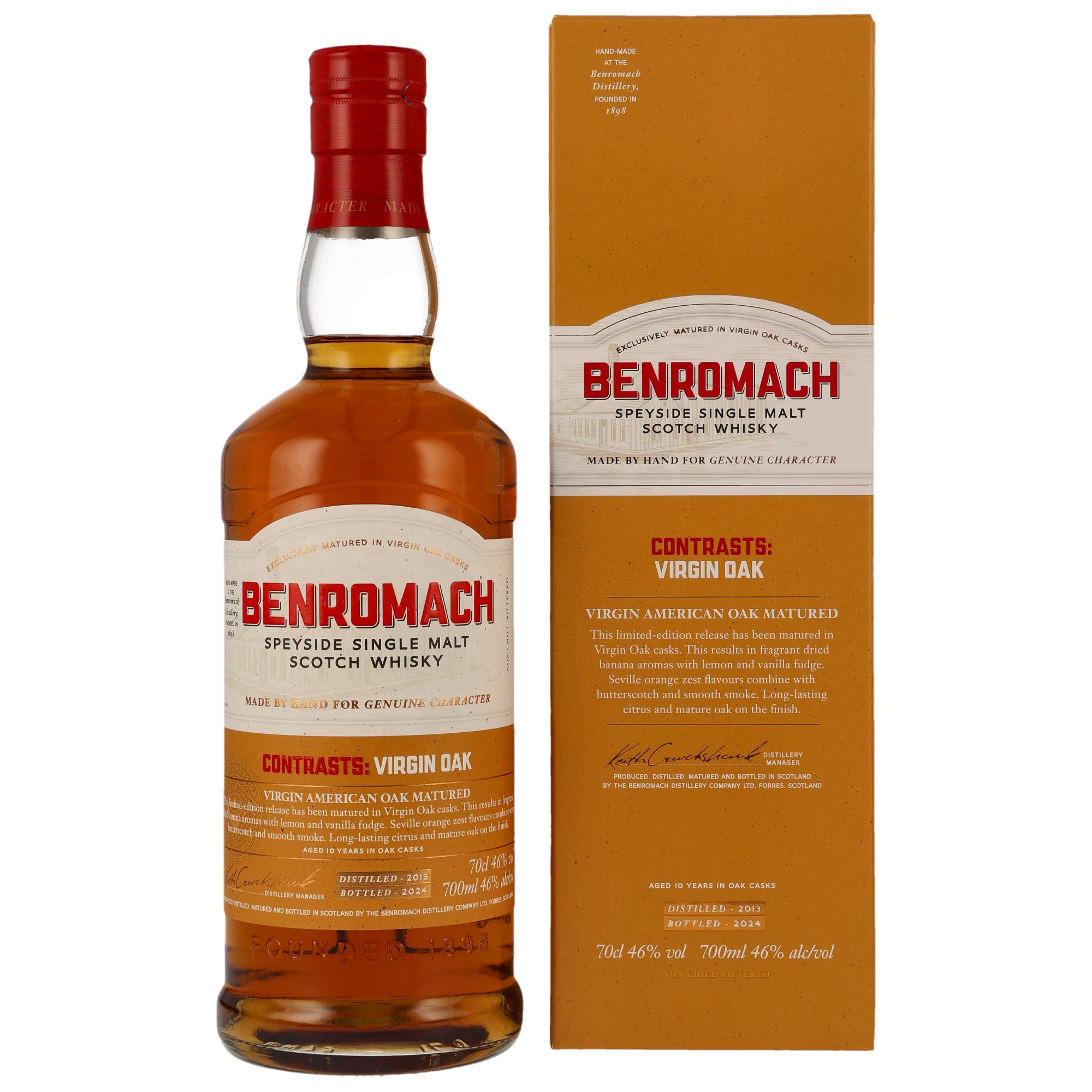 Benromach 2013/2024 - 10 y.o. - Virgin Oak