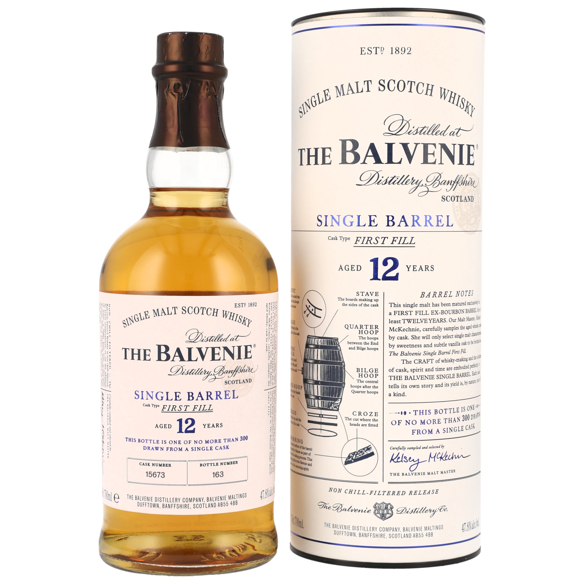 Balvenie 12 y.o. First Fill Single Barrel