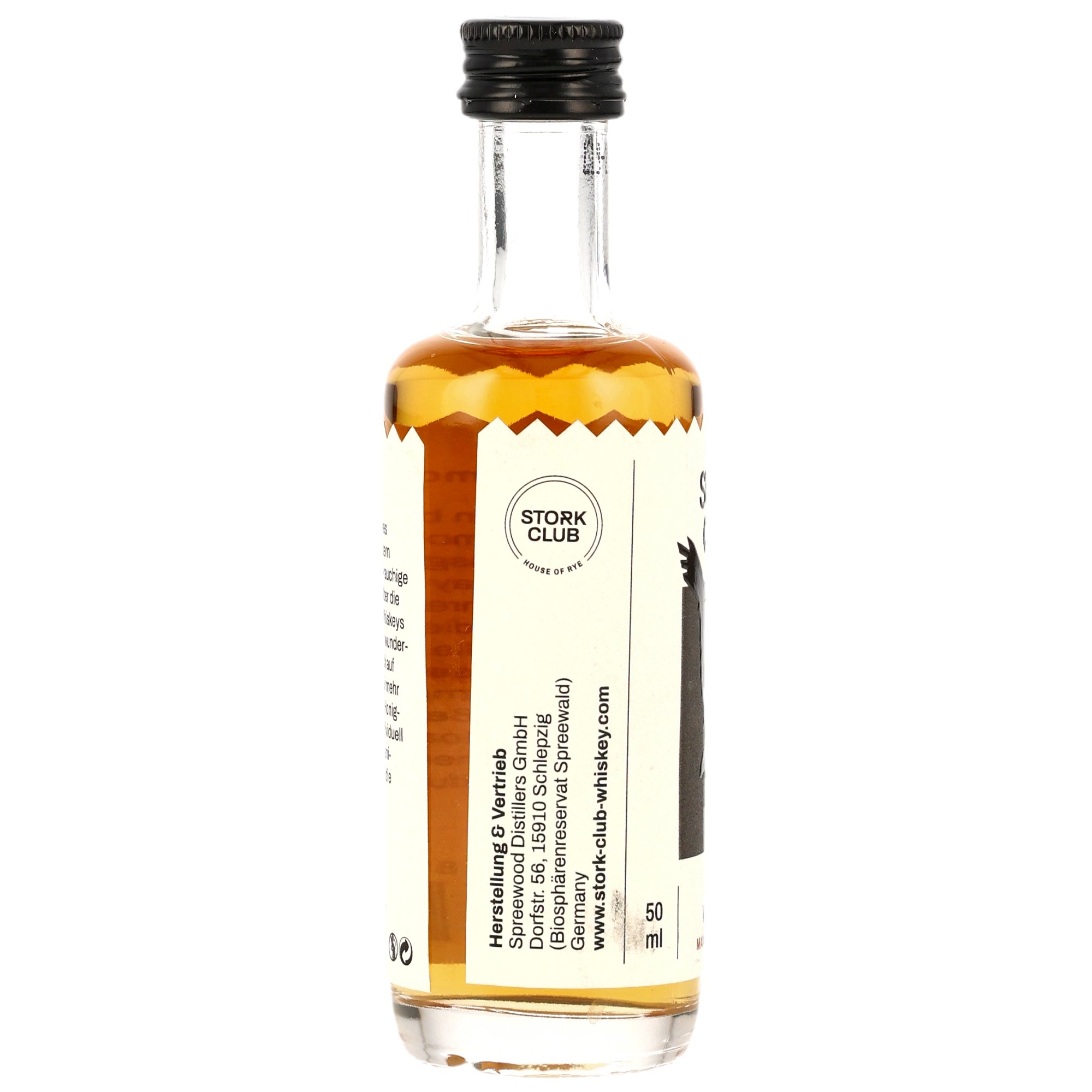 Stork Club Smoky Rye Whiskey - Mini (neue Ausstattung)