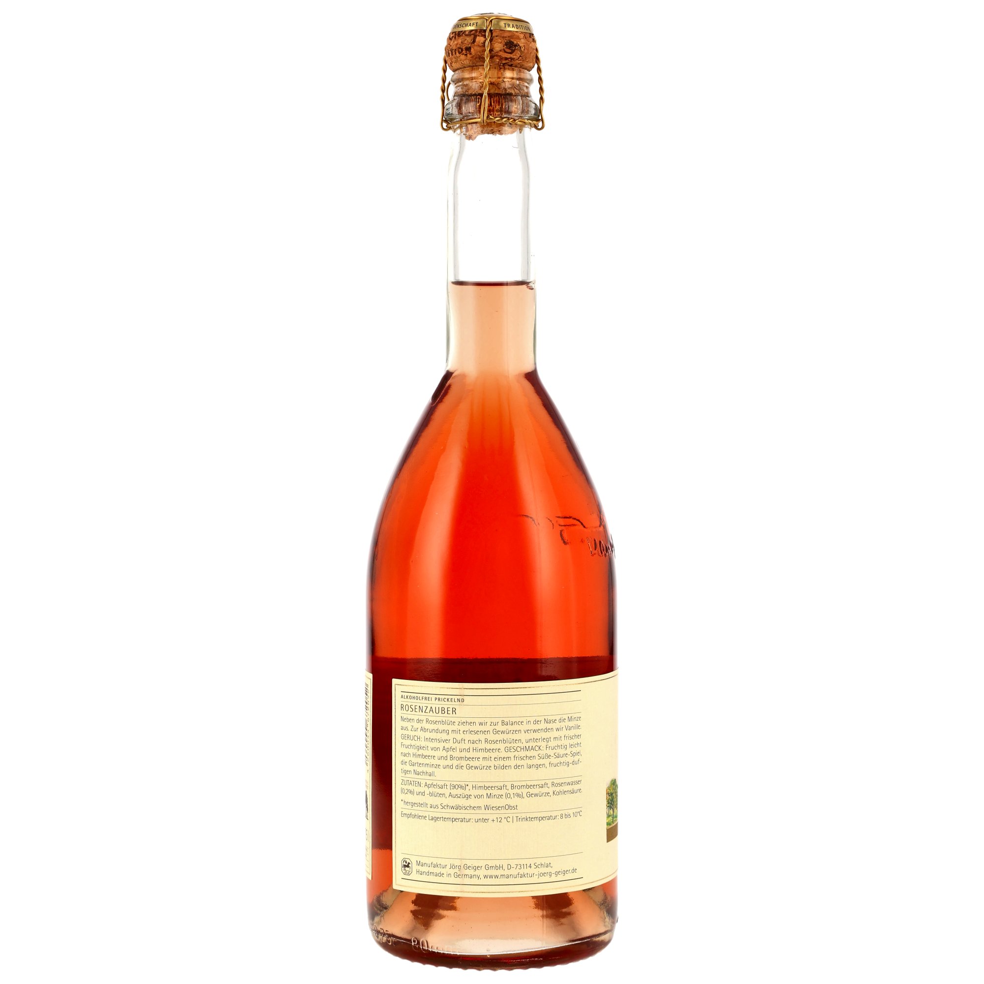 Rosenzauber Alkoholfrei - Manufaktur Jörg Geiger