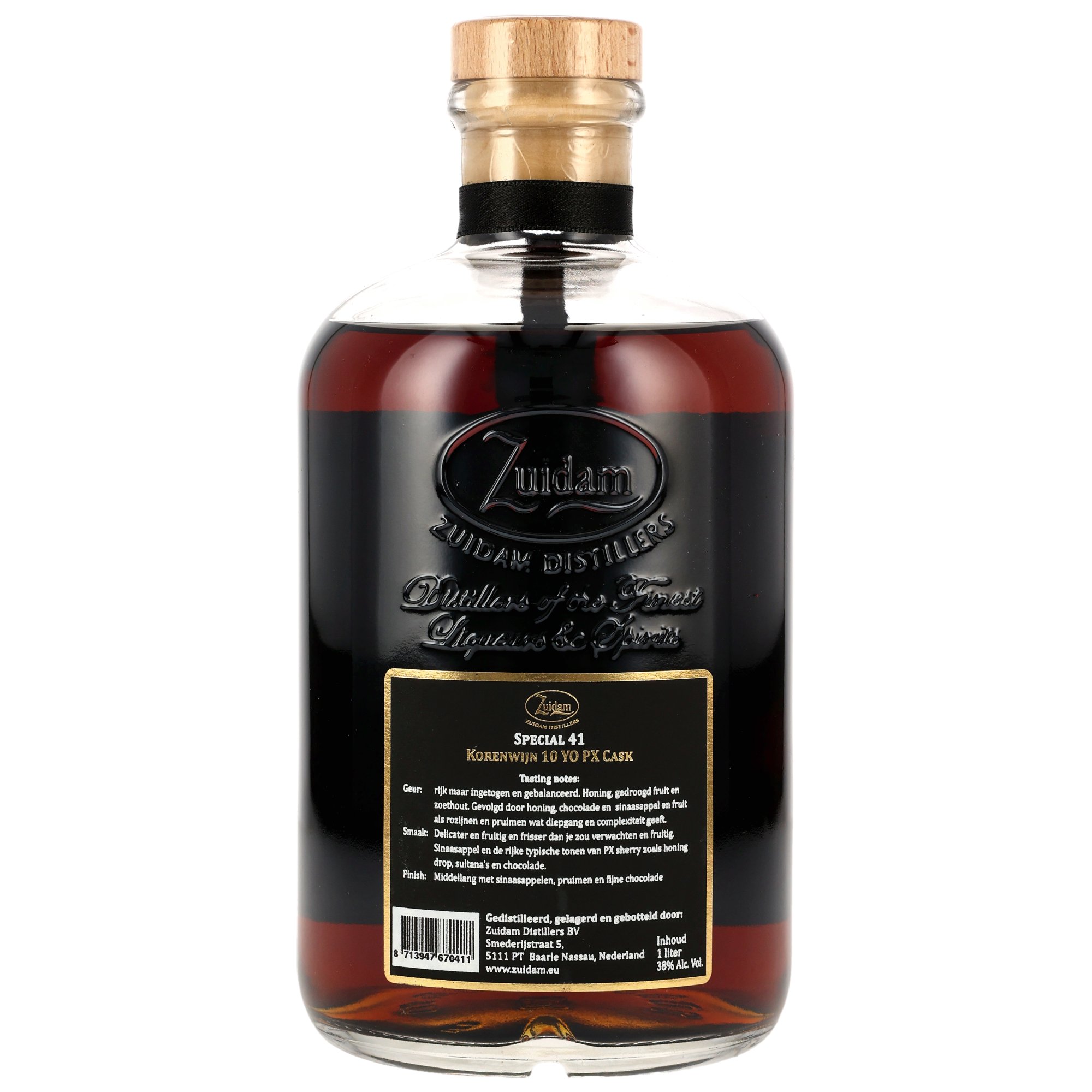 Zuidam Korenwijn Genever 10 y.o. - PX Cask - Special No. 41